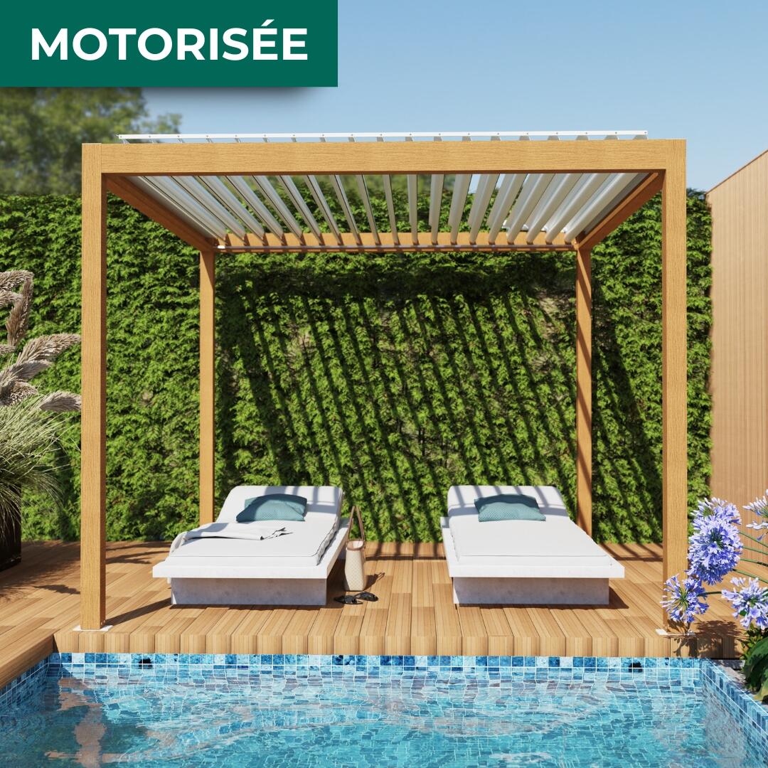 pergola-caleta-motoris-e-led-autoportante-effet-bois-3x3m-tieral