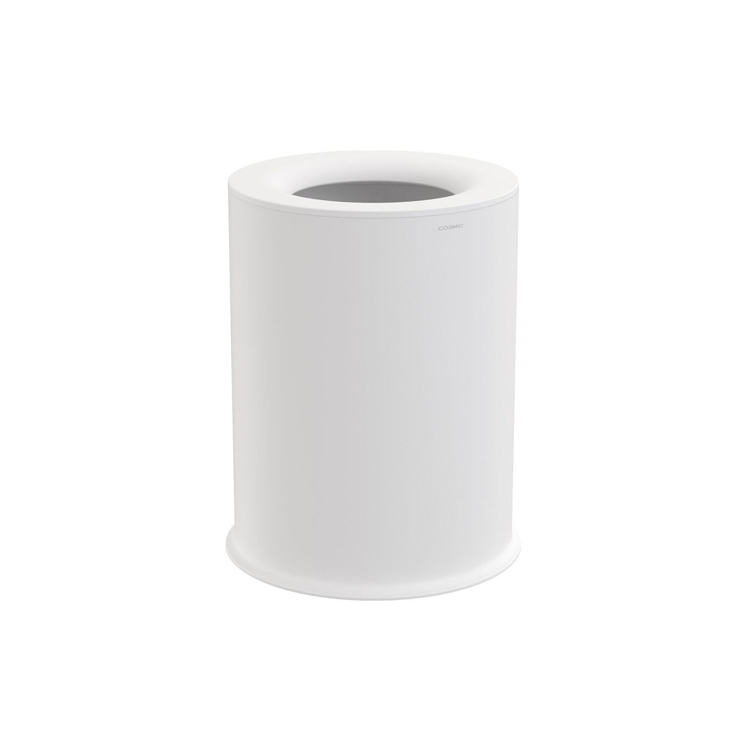 Papelera baño geyser blanco 5l