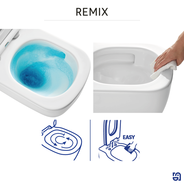 entretien facile wc suspendu remix sensea