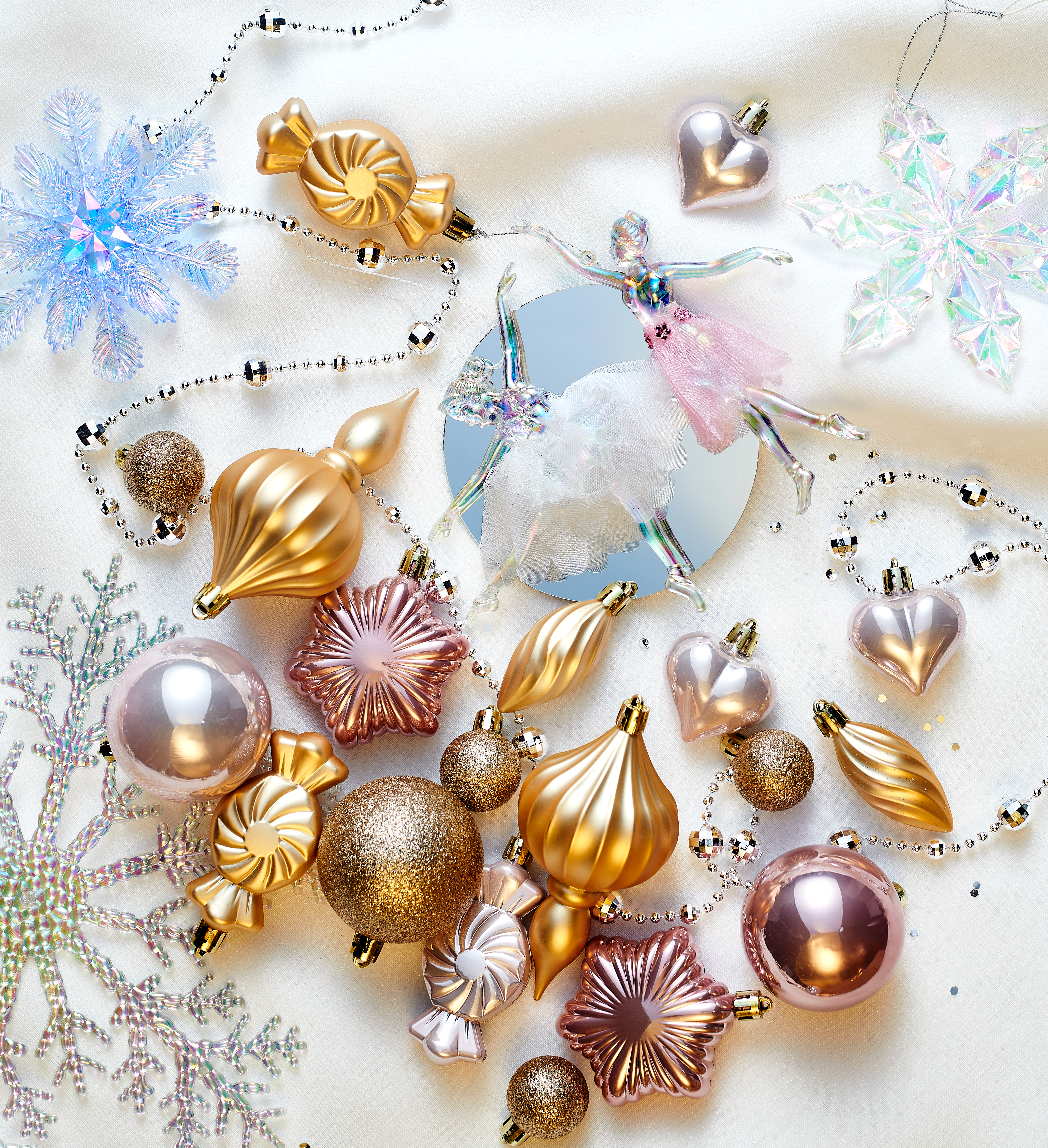 Zawieszka śnieżynka gwiazdka na choinkę 26cm - 3