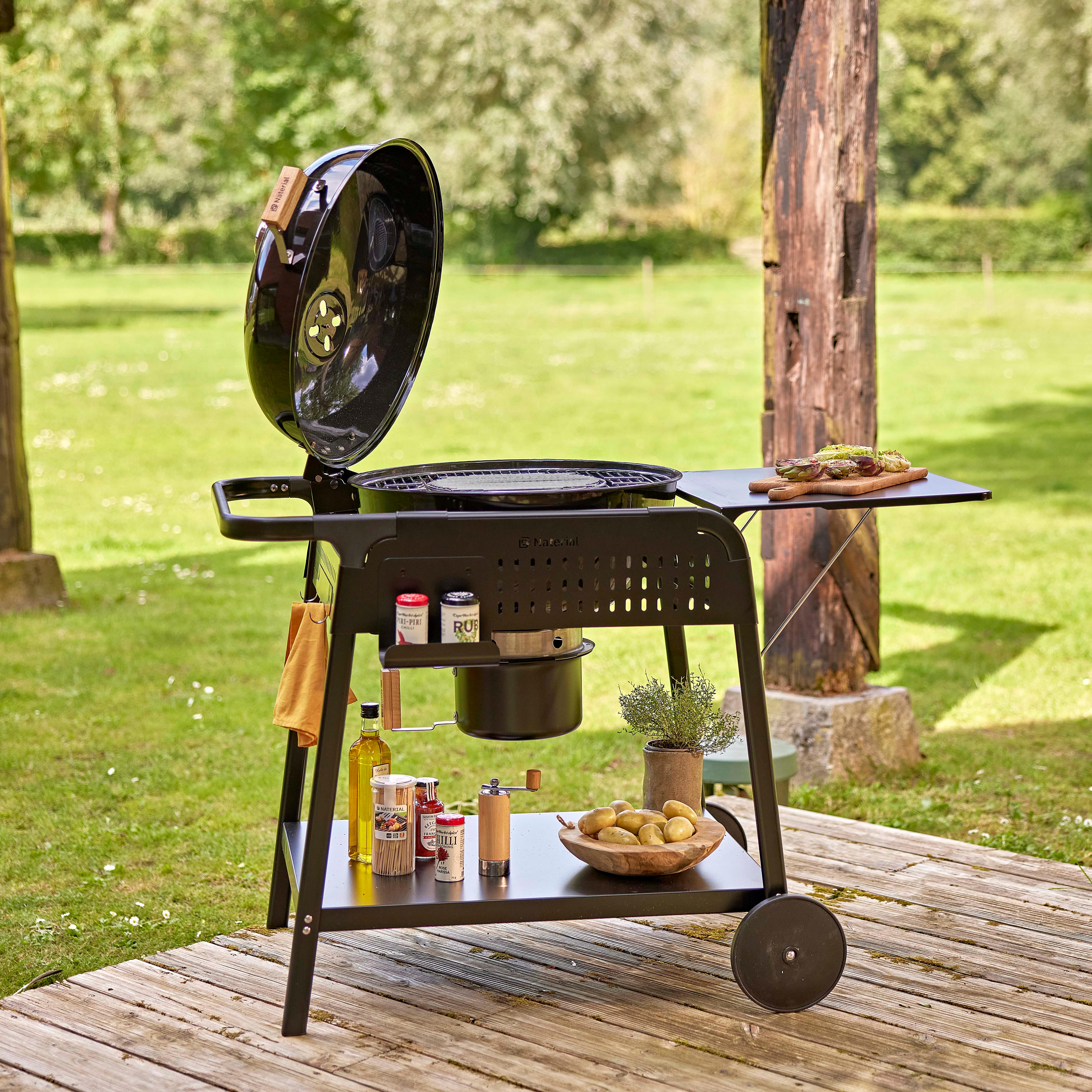 Barbecue Phoenix Gamma sur chariot NATERIAL - 5