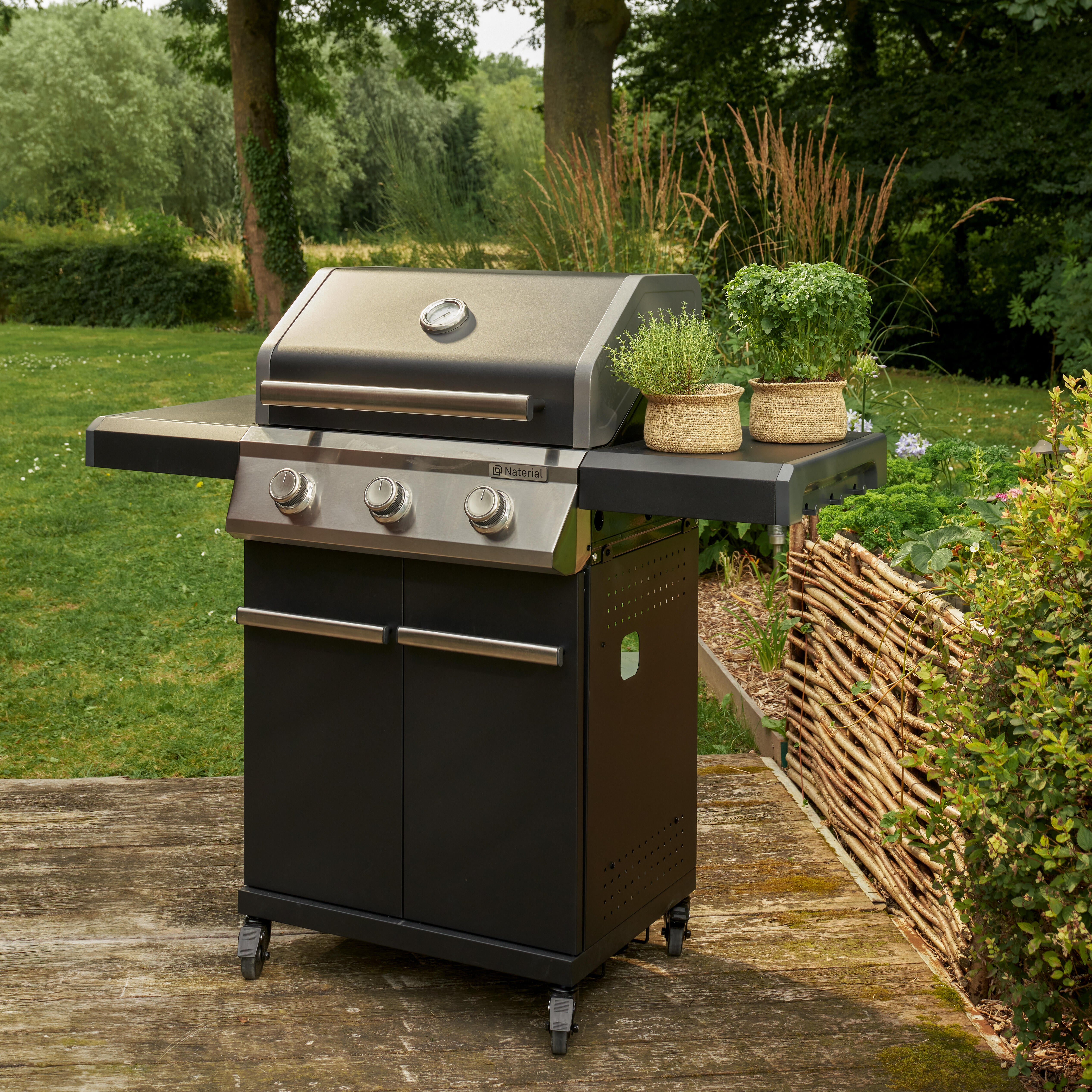 Grill gazowy 10,5kW Kenton II 3 palniki Naterial - 6