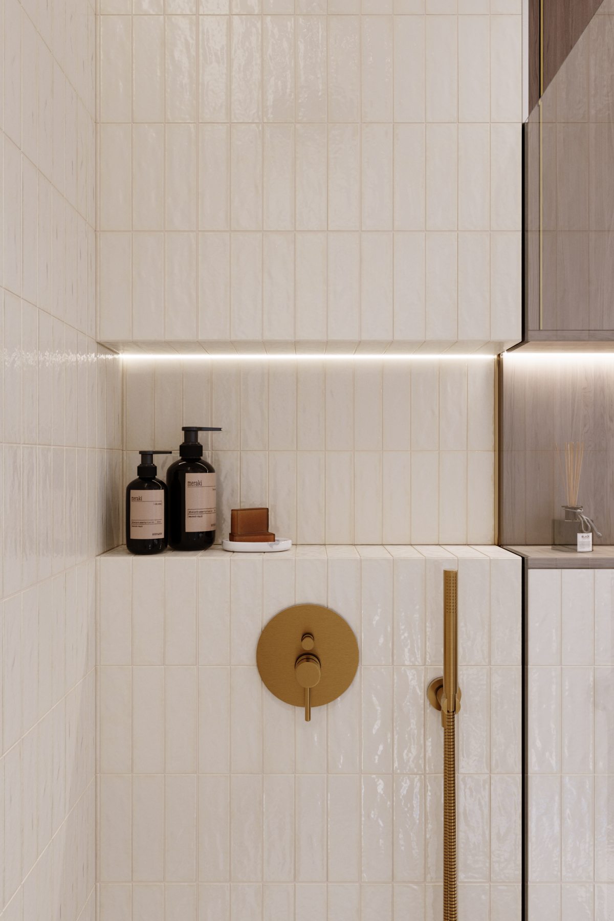 Glazura Moha Bricks White 30x60 Artens - 5