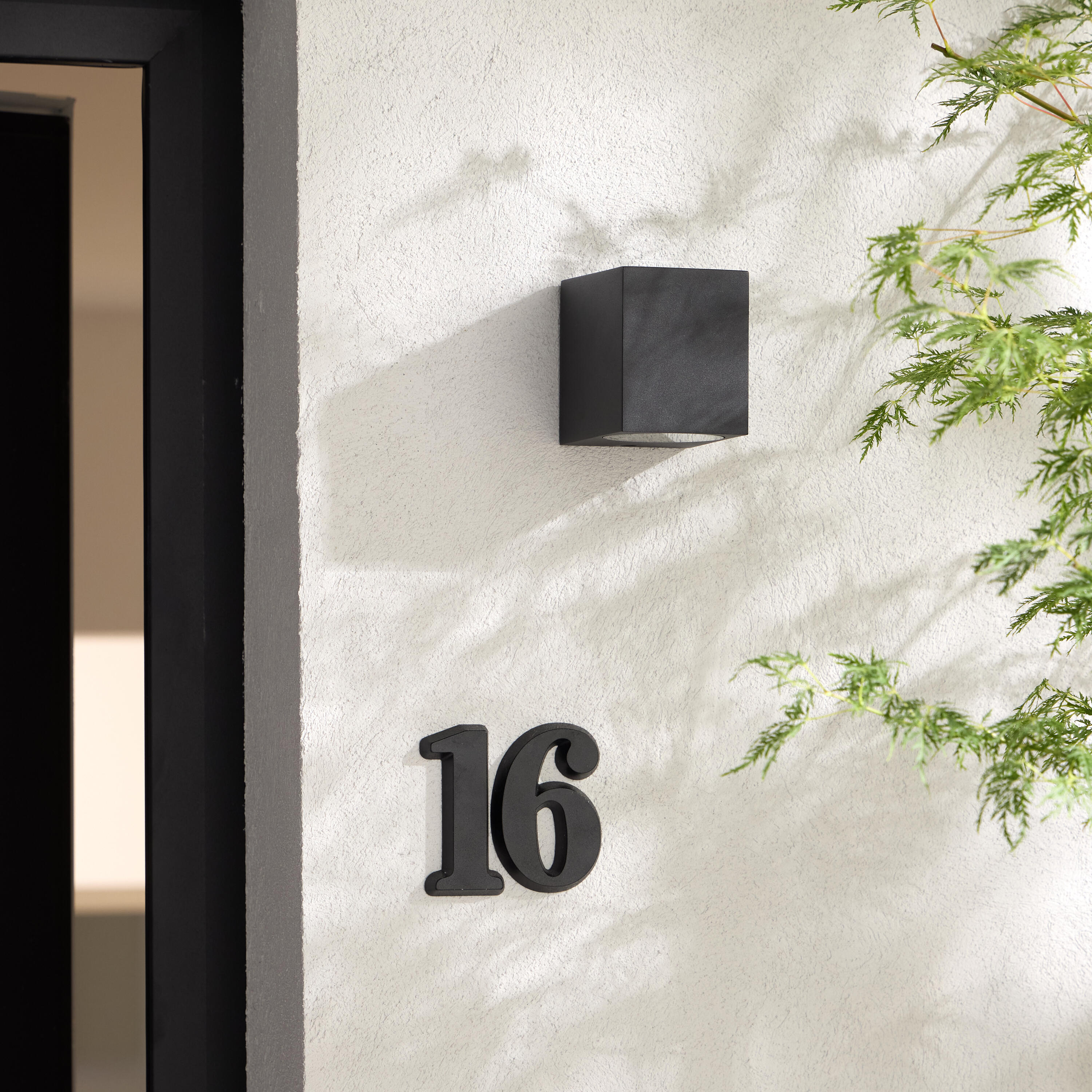 Aplique de exterior Corfu INSPIRE GU10 negro 6.6 cm IP54 - 2