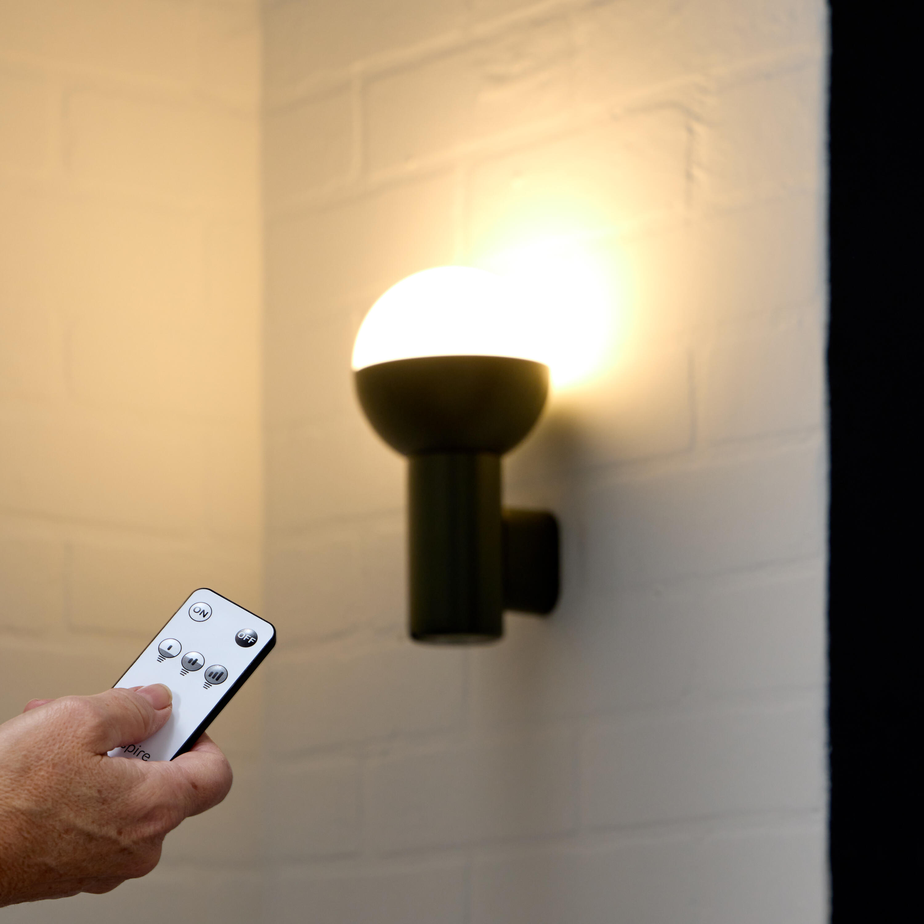 Lampe de table ou à suspendre, 1300 lumens, Dolci vert kaki INSPIRE - 7