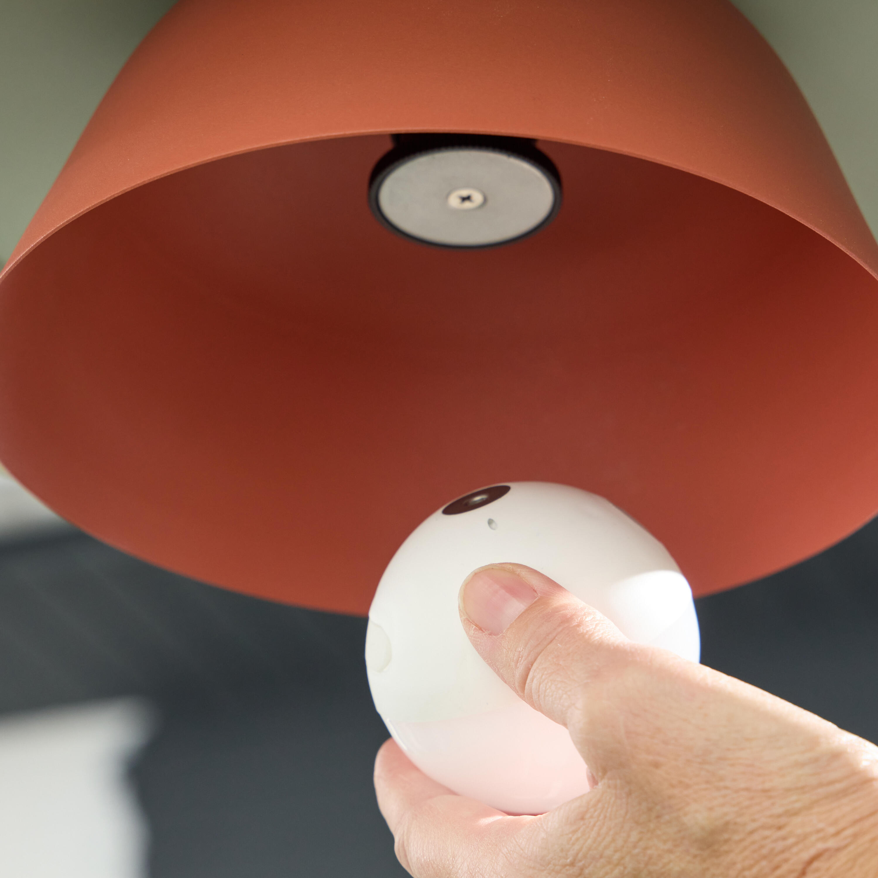 Lampa wisząca zewnętrzna Palmar IP54 3 x klosz Inspire - 13