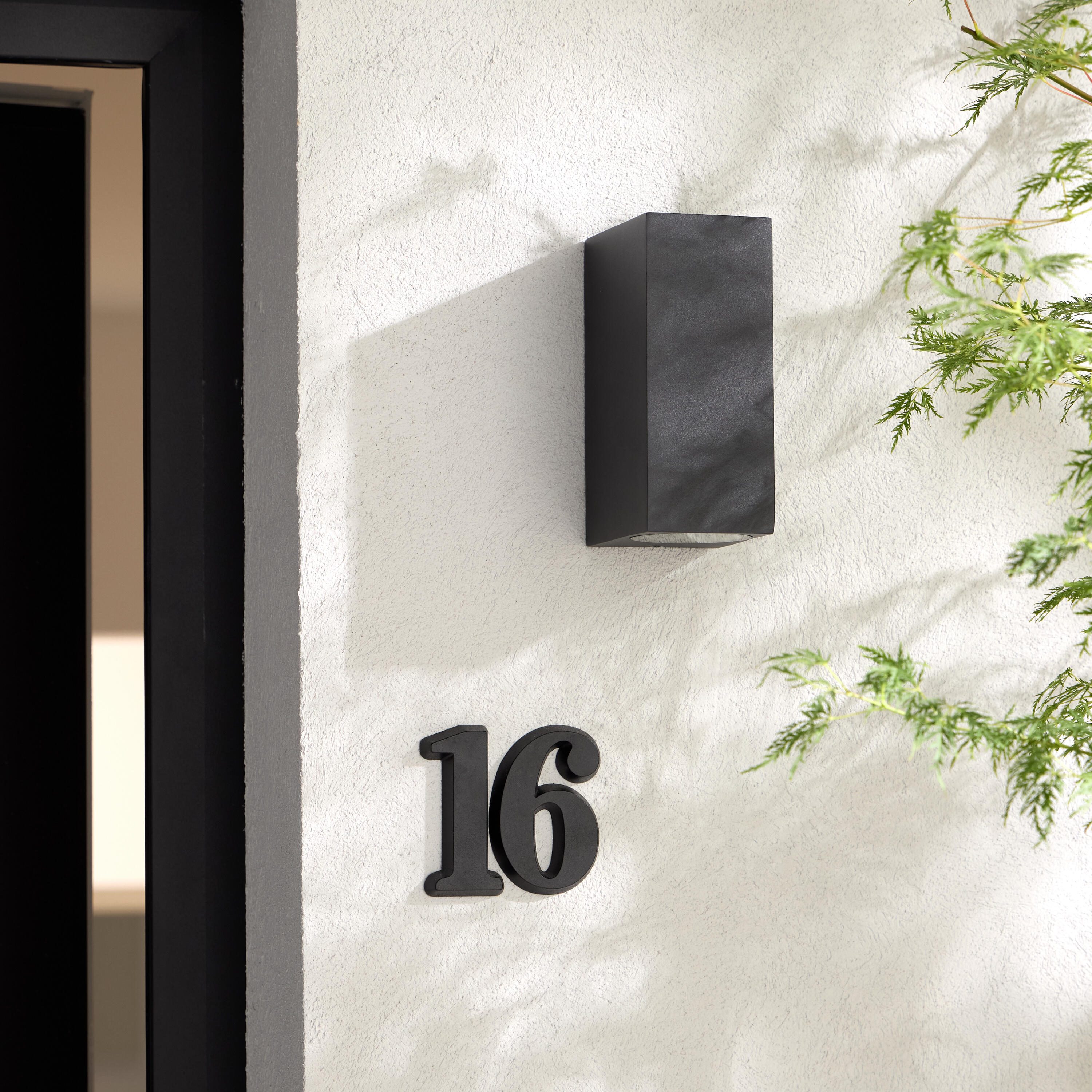 Kinkiet zewnętrzny Corfu czarny 2 x GU10 IP54 LED Inspire - 2