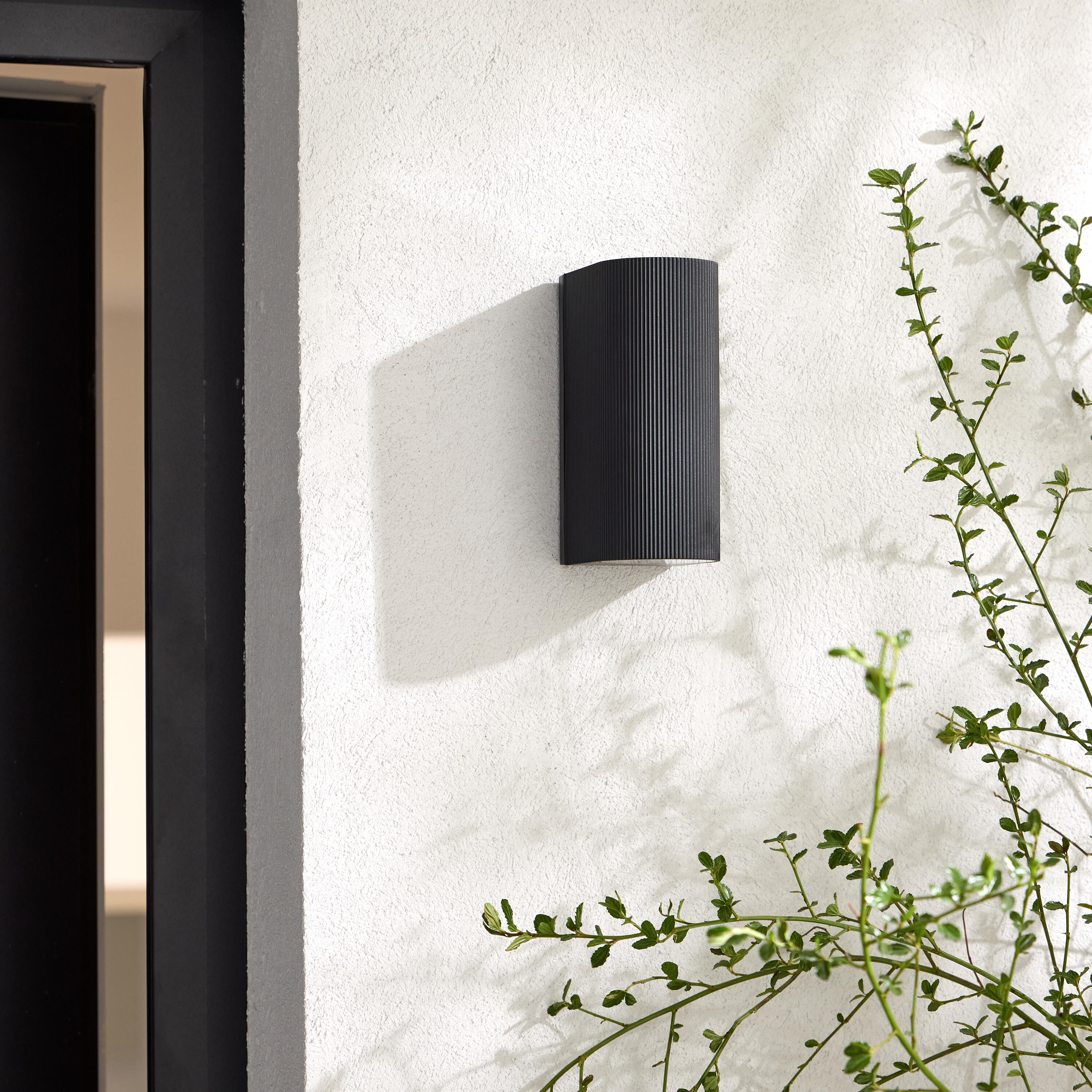 Aplique Indirect  GU10 negro 14.2 cm - 2