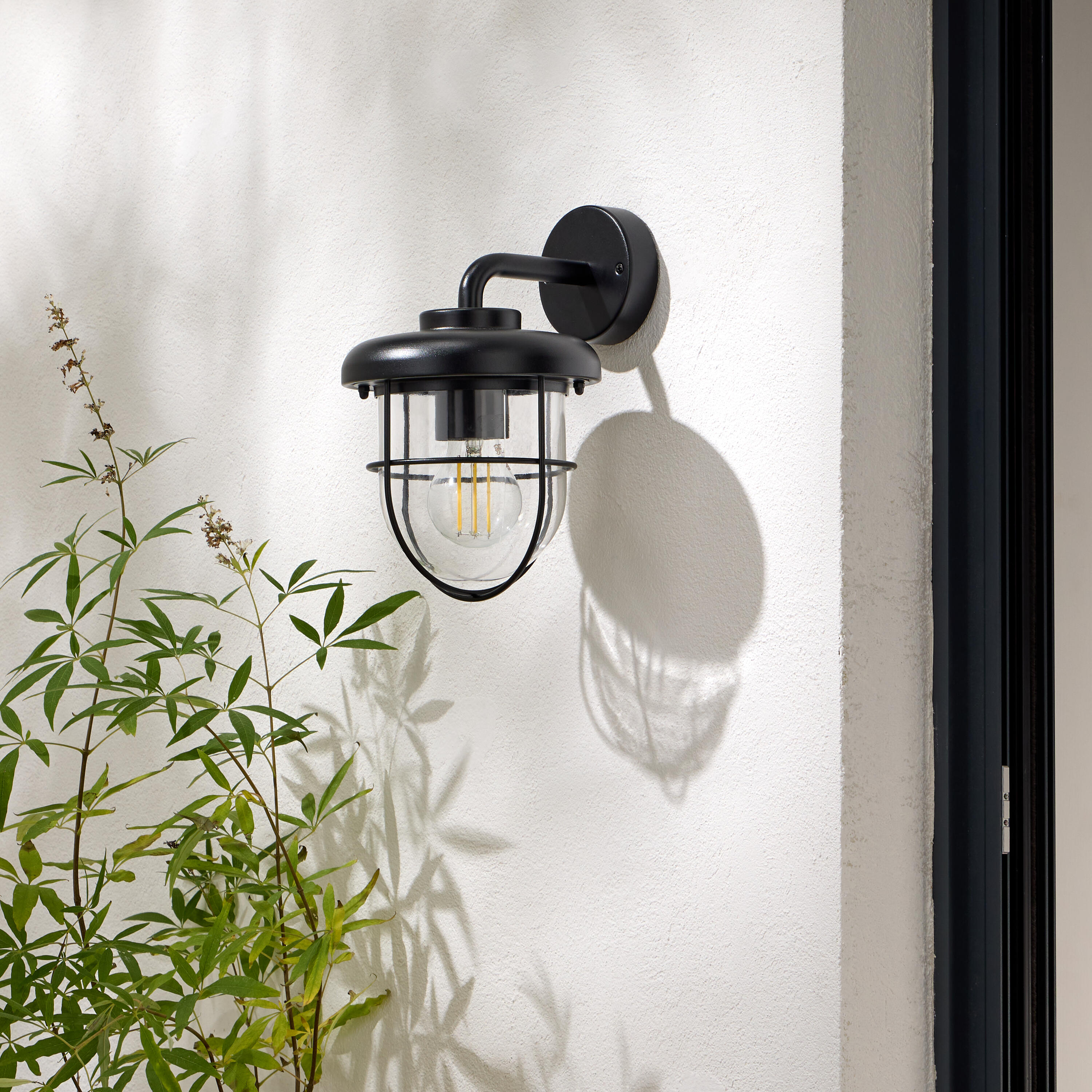 Applique extérieure LED Bord de mer, E27 Nerja noir INSPIRE - 2