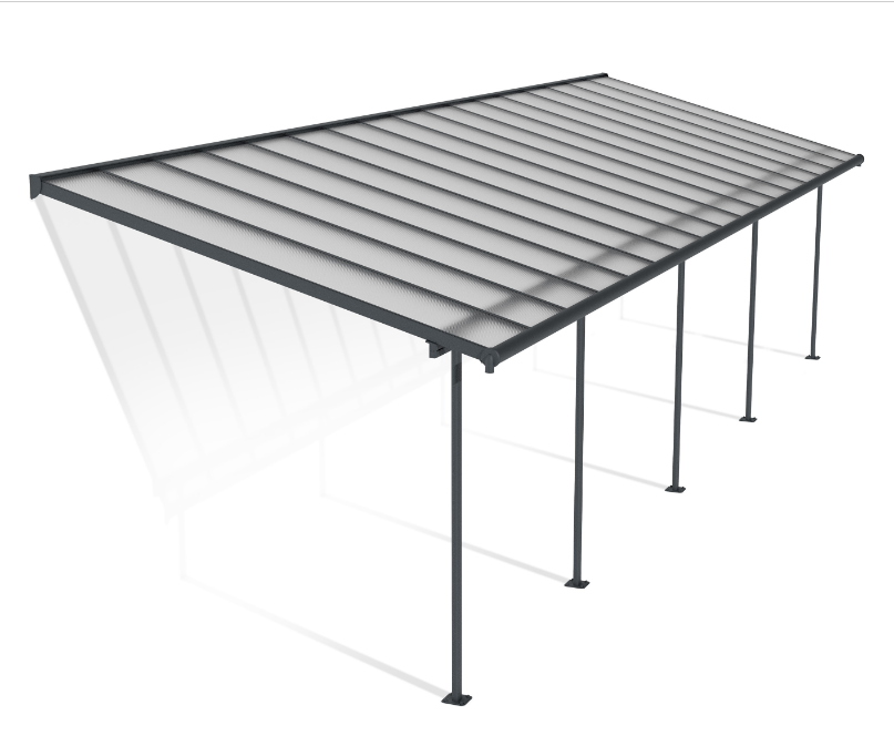 Pérgola de aluminio 295x370 cm