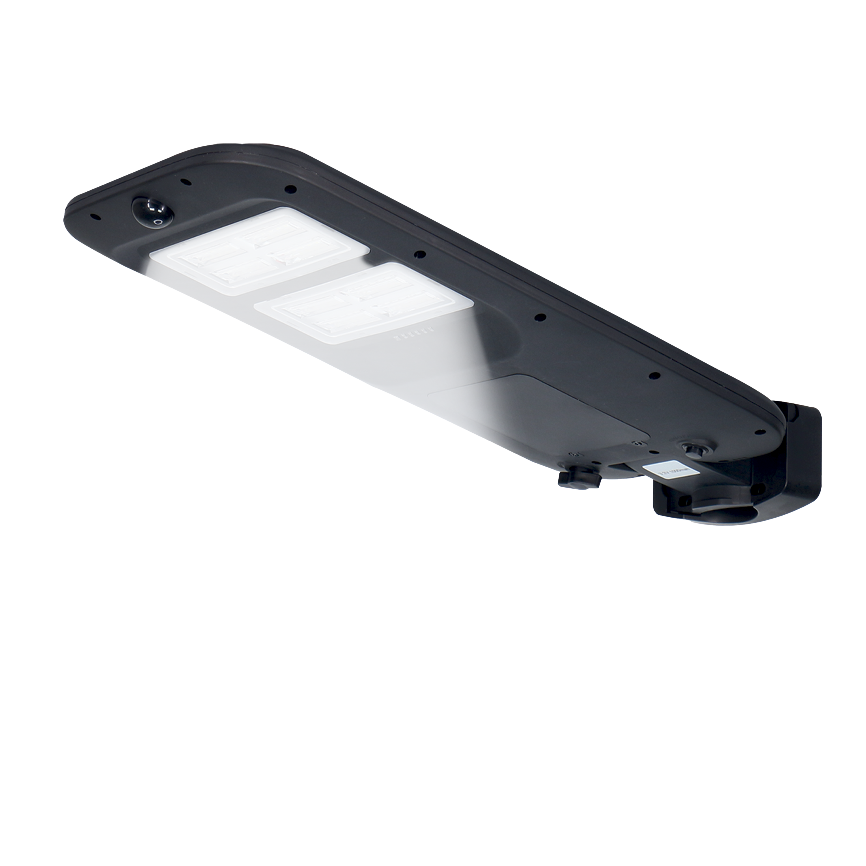 Naświetlacz solarny Streety czarny z czujnikiem LED Inspire