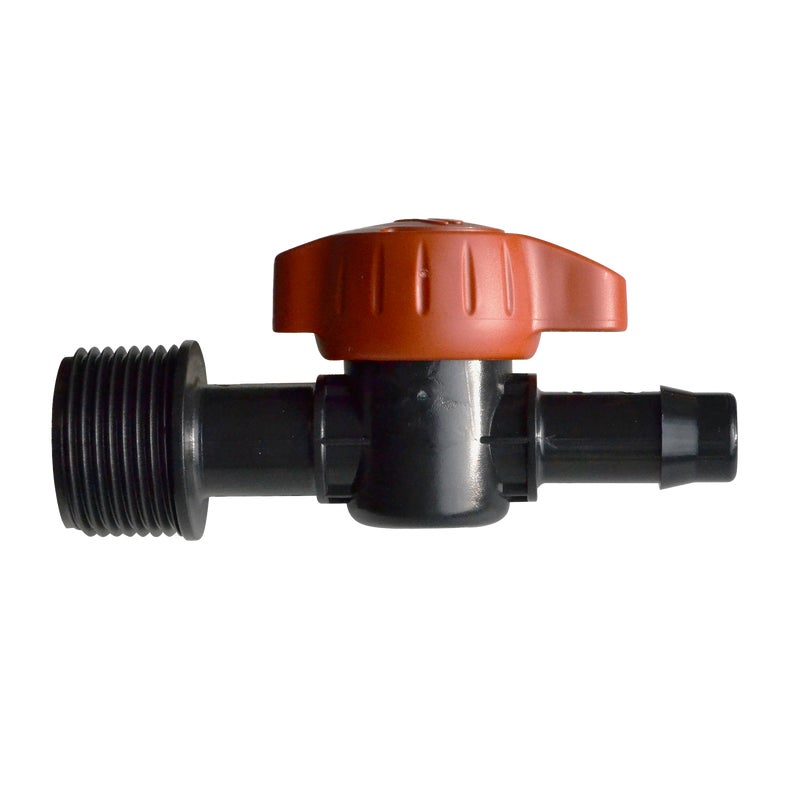 Zawór odcinający do instalacji kroplującej 16mm 3/4" Geolia