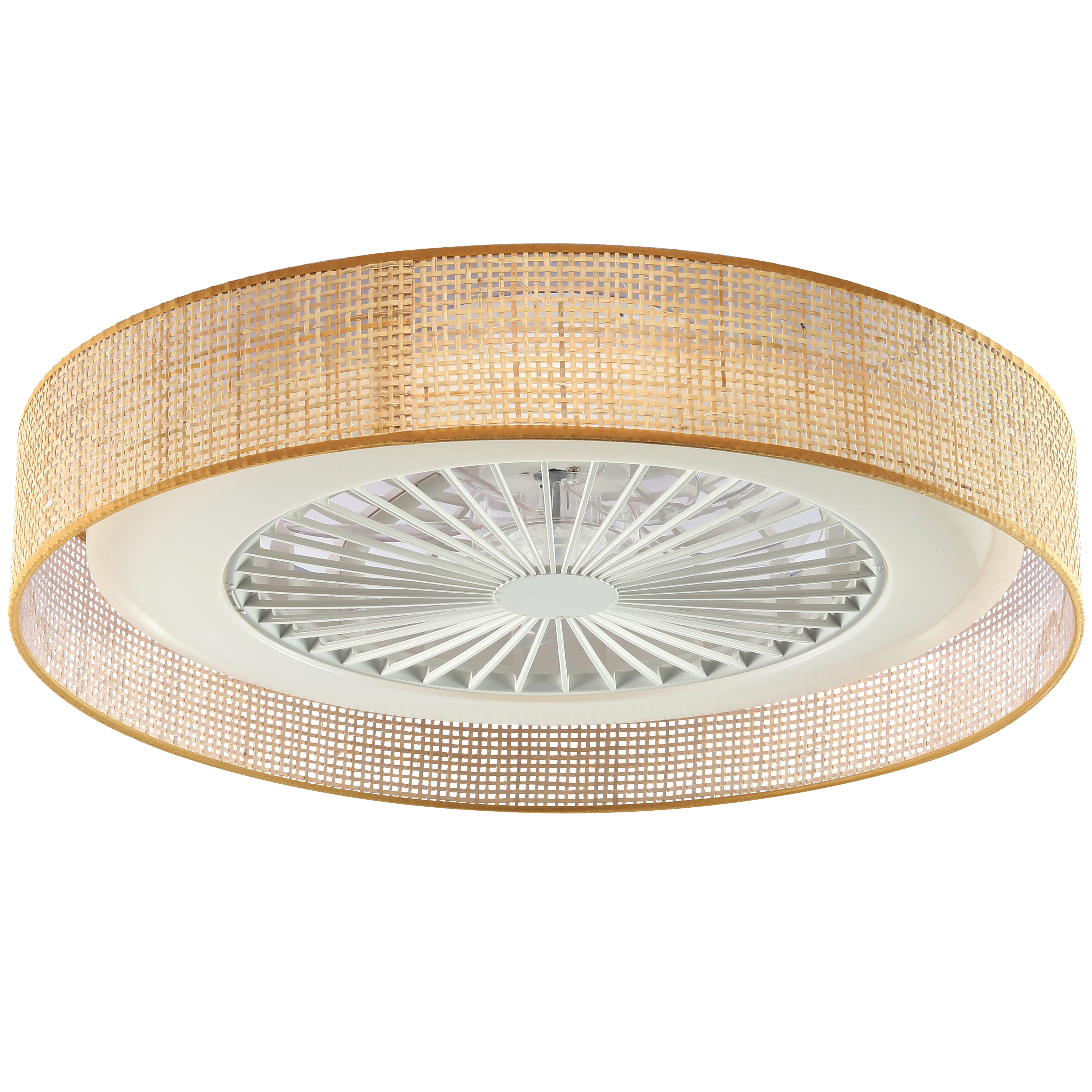 Lampowentylator Raffan biały śr. 55 cm 5550 lm LED Inspire