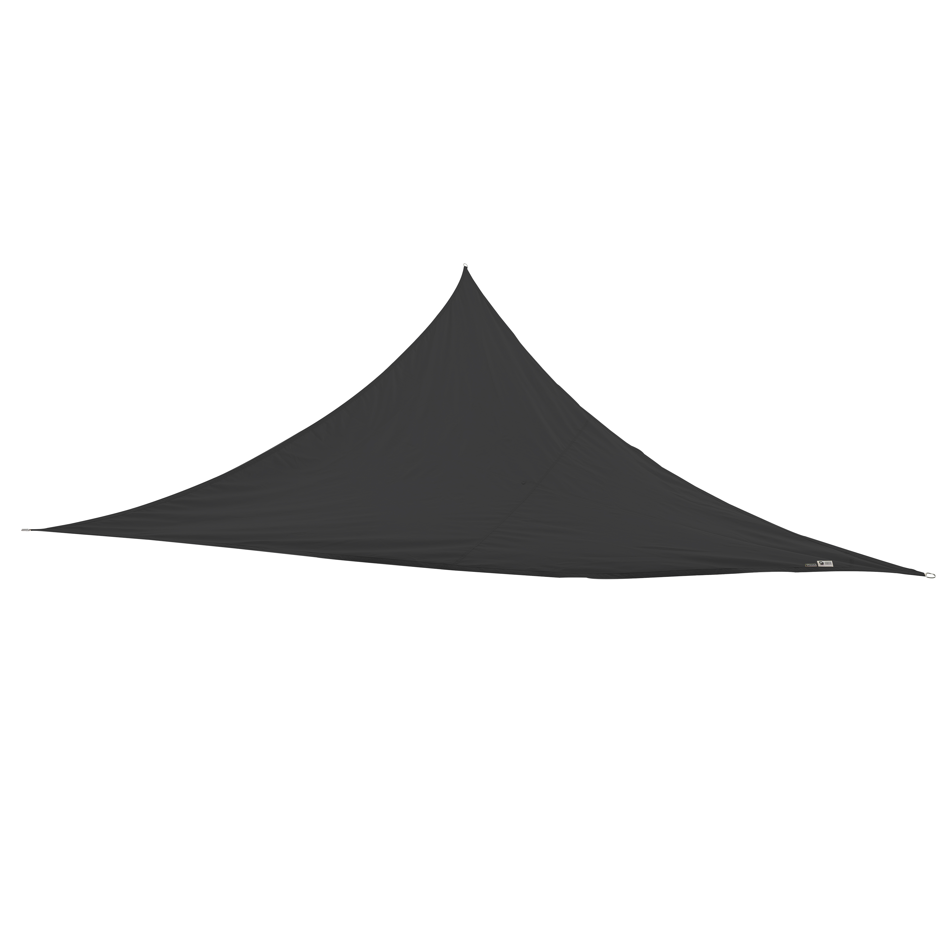 Żagiel ogrodowy cieniujący trójkąt 360x360 cm antracytowy Naterial
