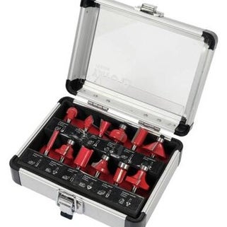 Σετ 12τμχ φρέζες ρούτερ 6MM...