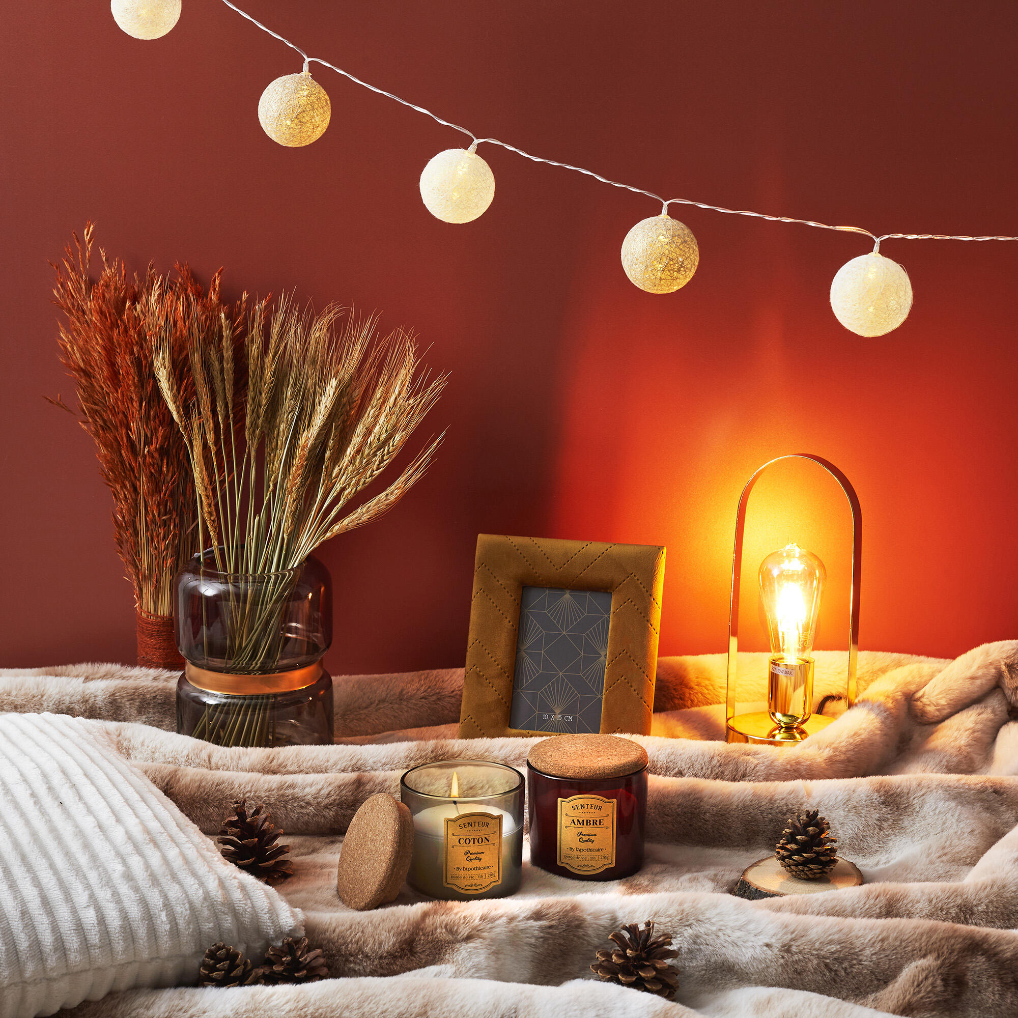 Manta imitación piel Luxury  poliéster marrón liso 140x200 cm - 7