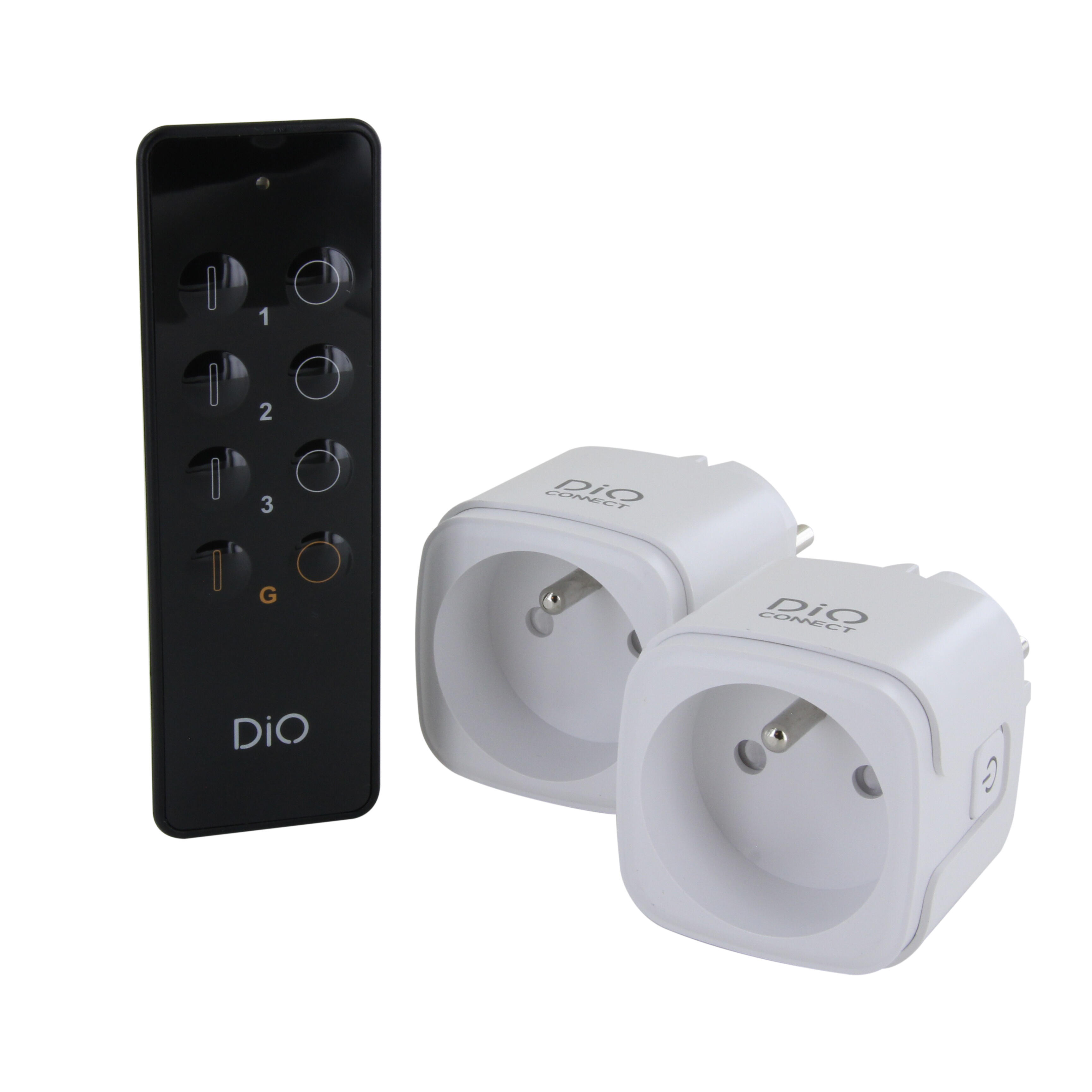 2 Prises Connectées WiFi Étanches Extérieur - 16A 3680W, Compatibles Alexa/Google, Suivi Conso
