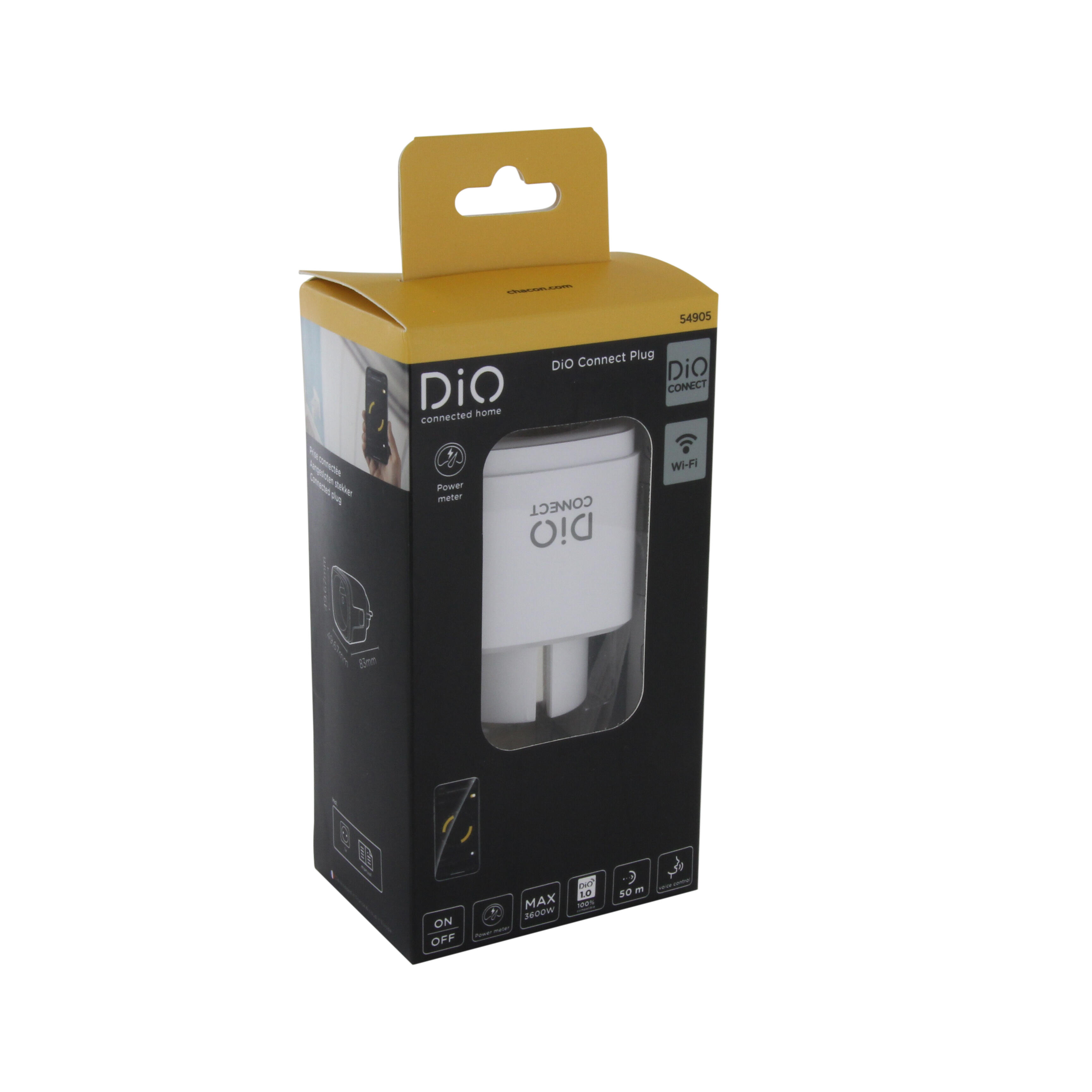 Prise wifi 433 MHz 3600W DIO - 3