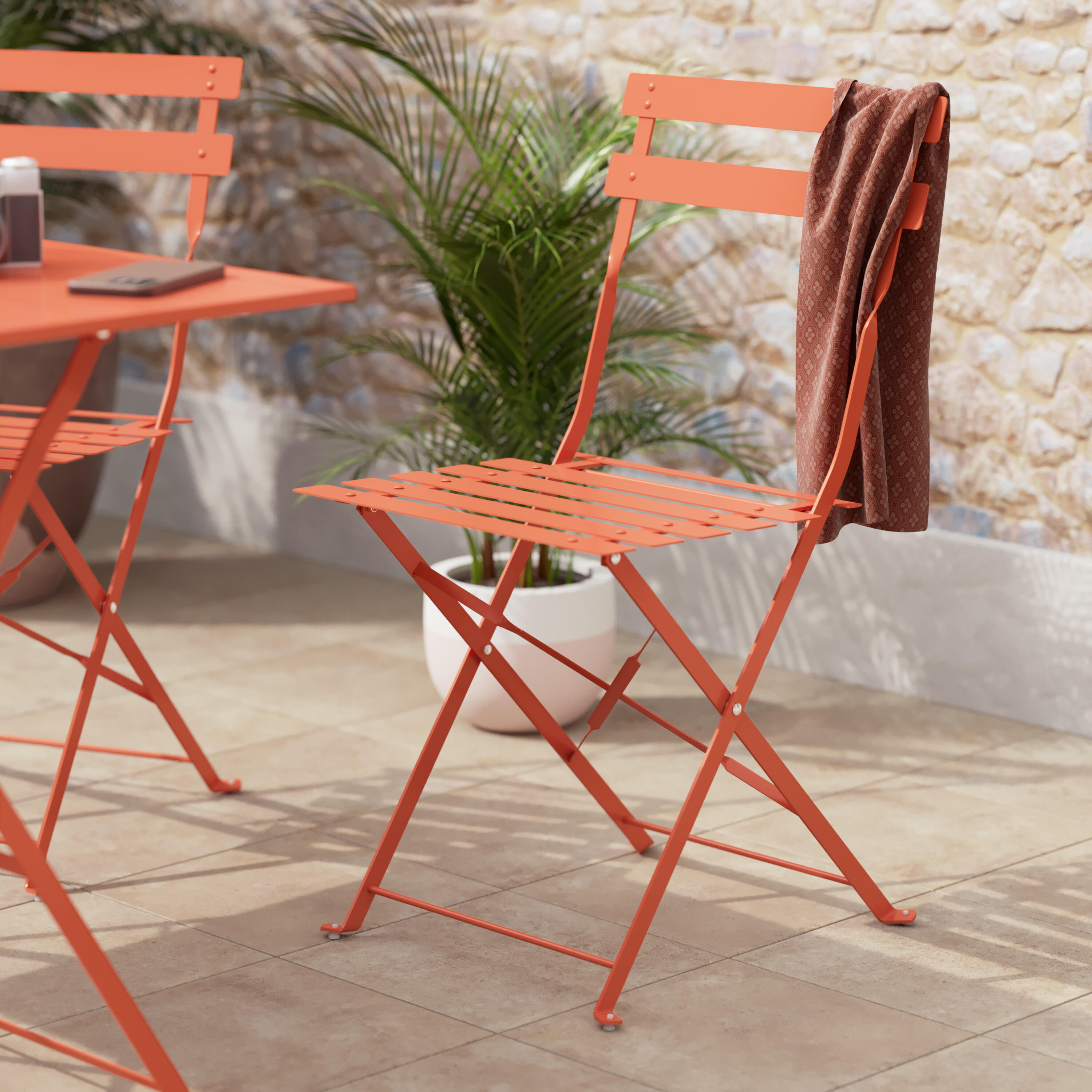 Naterial Sedie Giardino Sedia Da Giardino In Acciaio Pieghevole