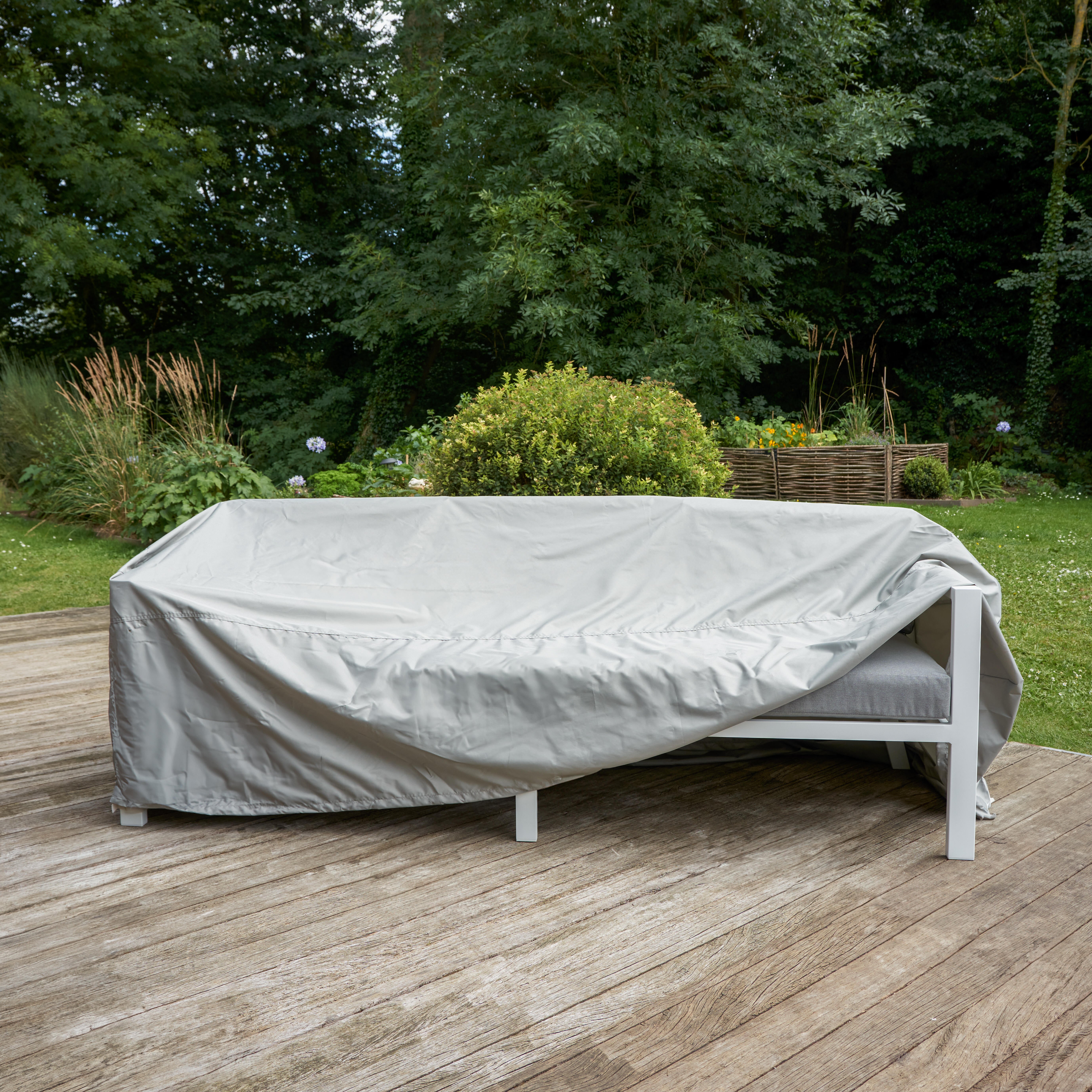 Housse de protection d'extérieur canapé 3 places l.253 x H.75 cm Prisma NATERIAL - 3