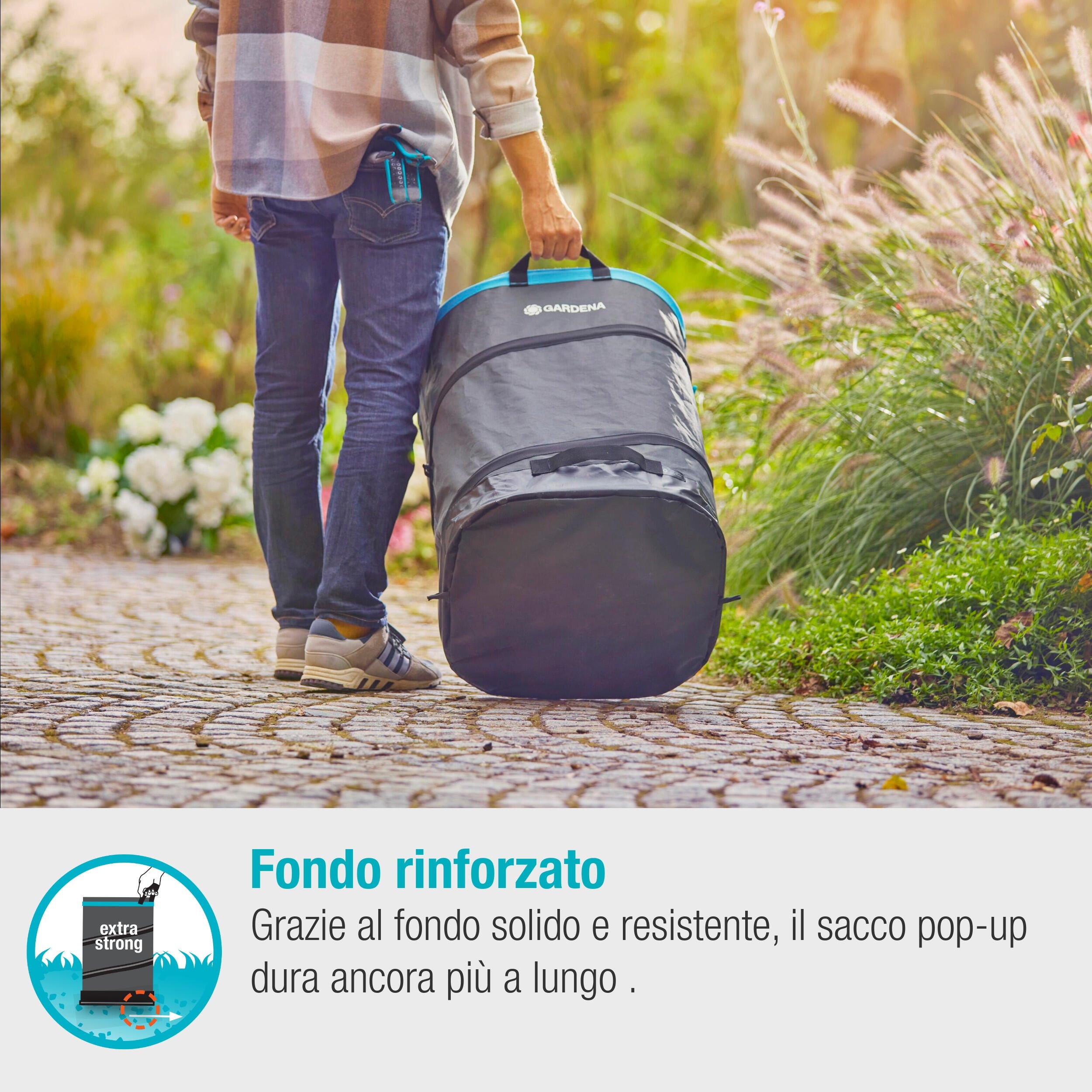 Sacco di raccolta in poliestere GARDENA 127 l - 4