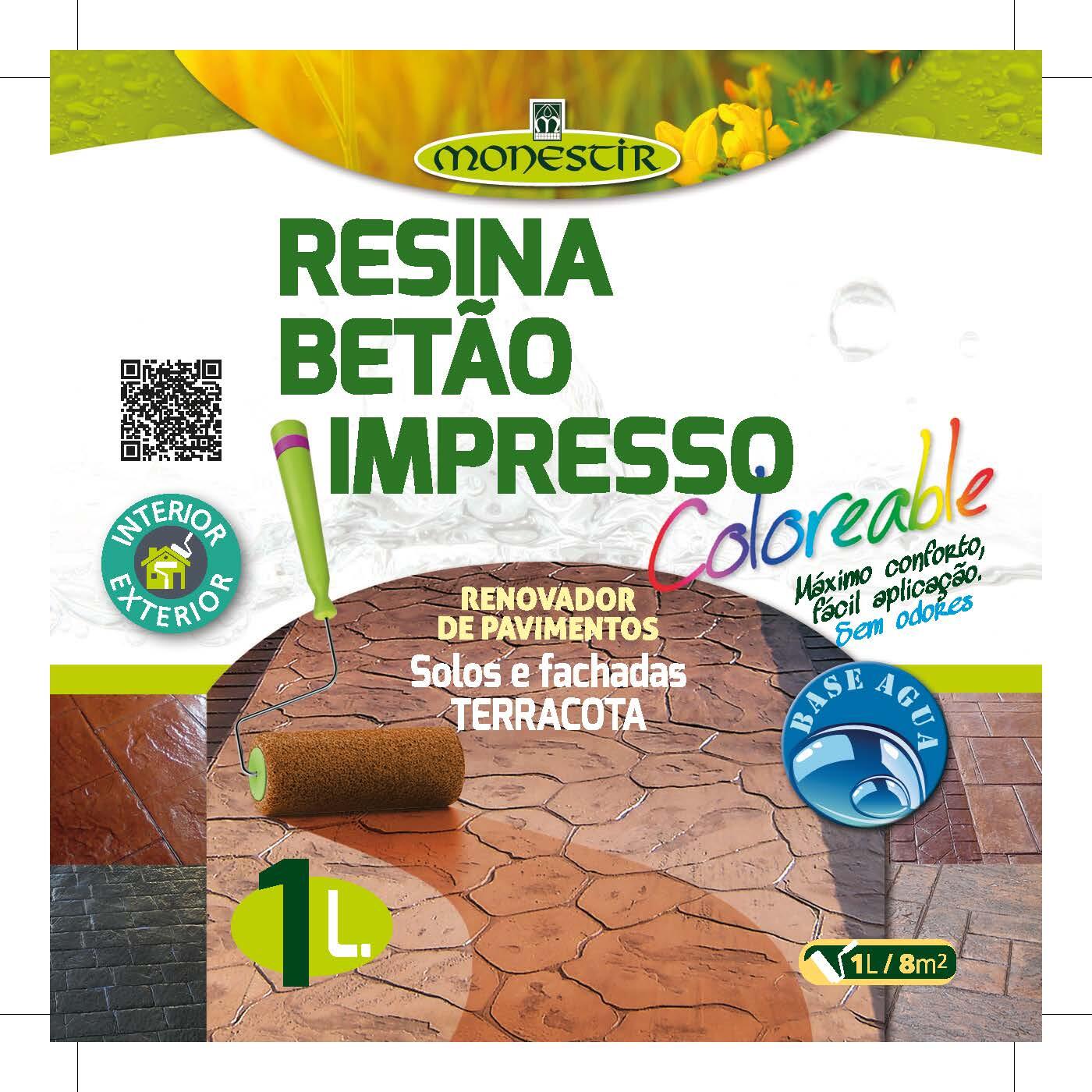 Resina para pavimento á base de agua Monestir 1l - 6