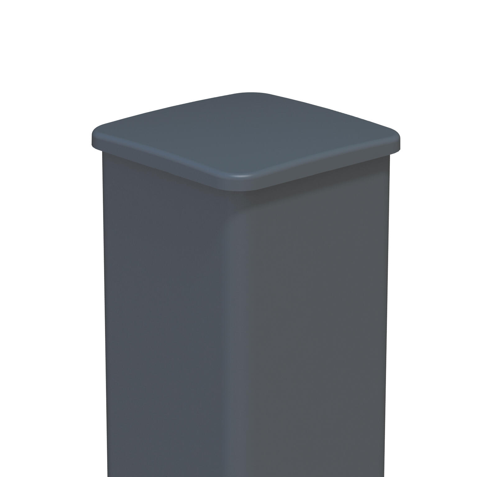 Poteau en aluminium gris, Klos up! l.18 x P.18 x H.200 cm - 3