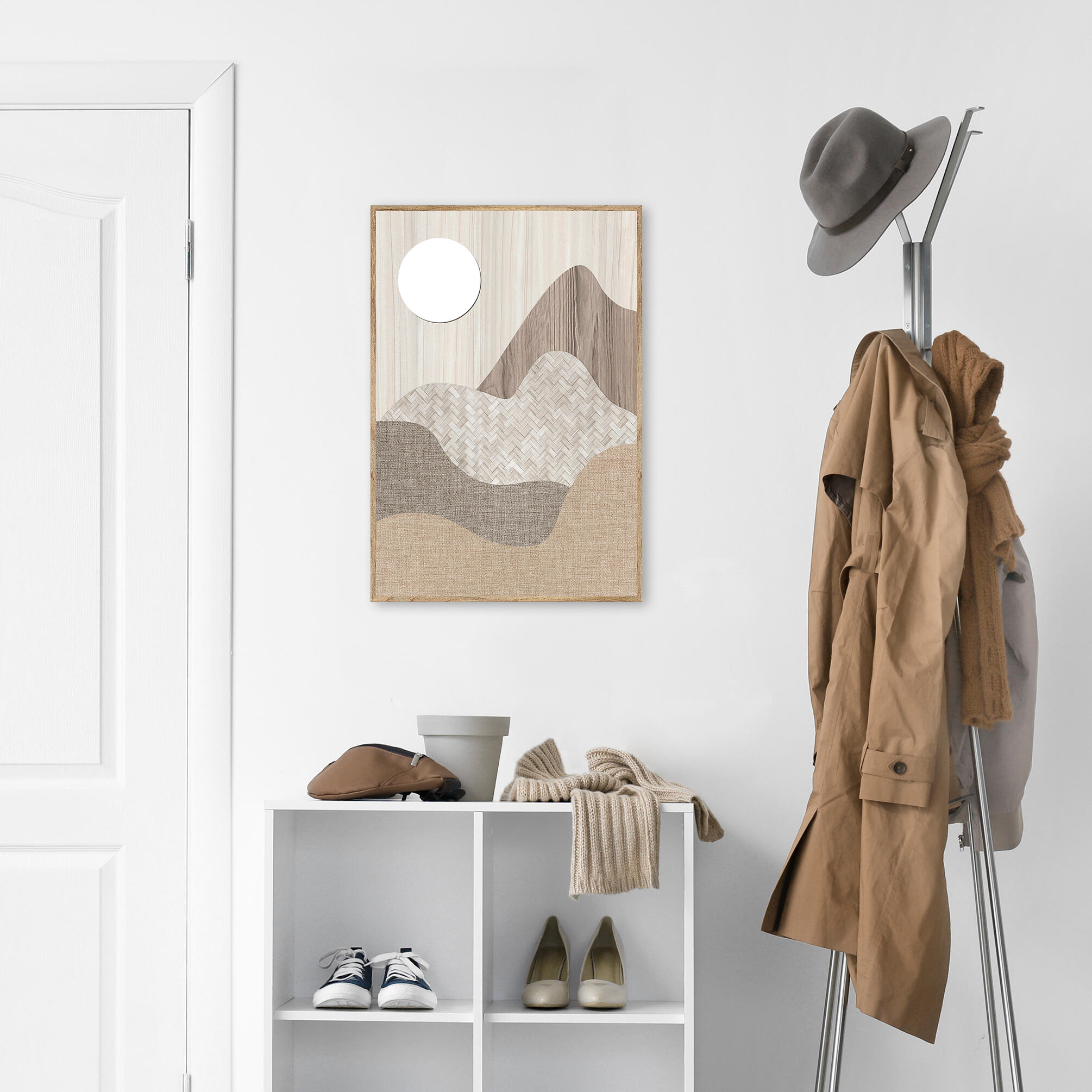 Quadro ocultador de contador Vertical montanha 35x50 cm - 2