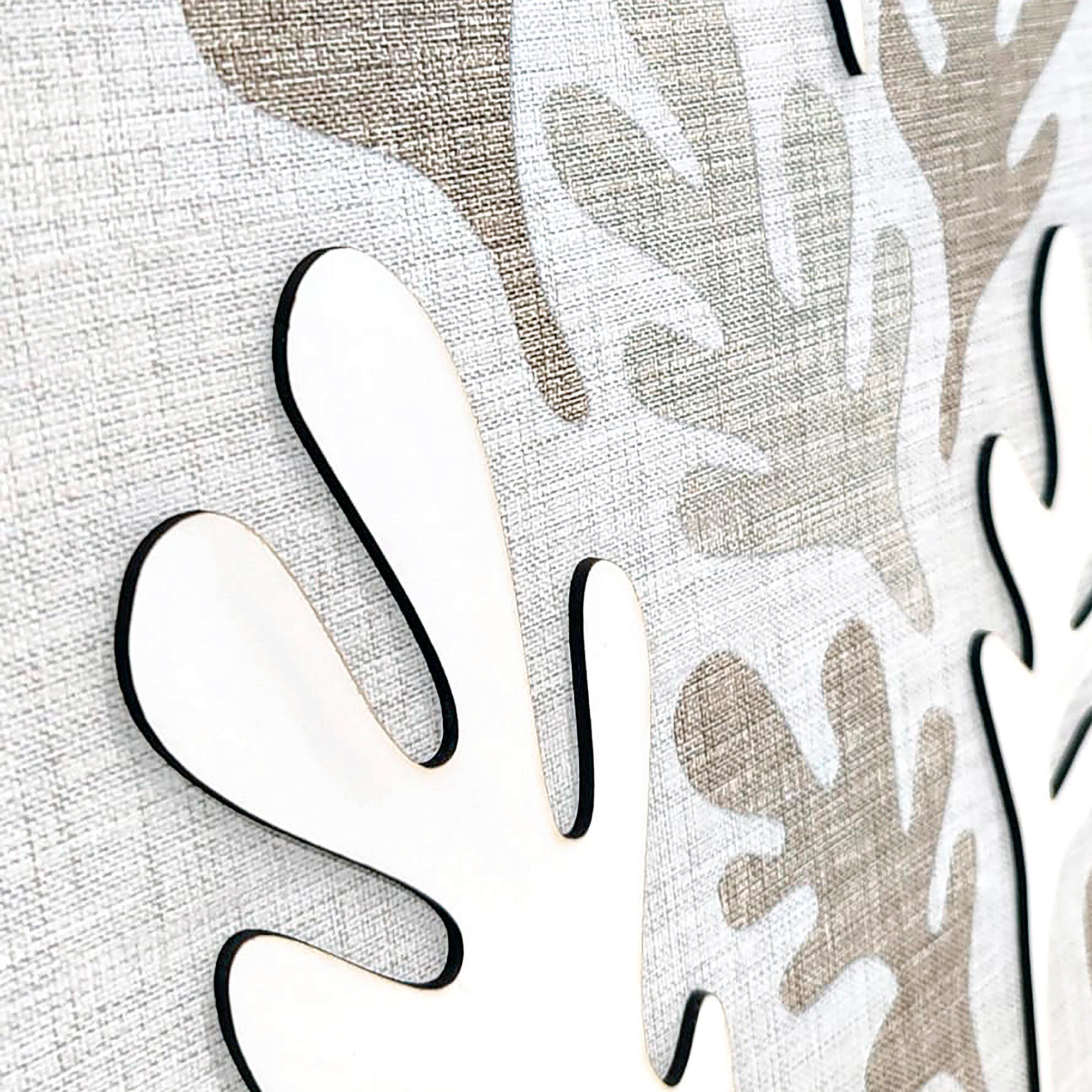 Tapa de contador enmarcada marrón matisse de 35 x 50 cm - 4