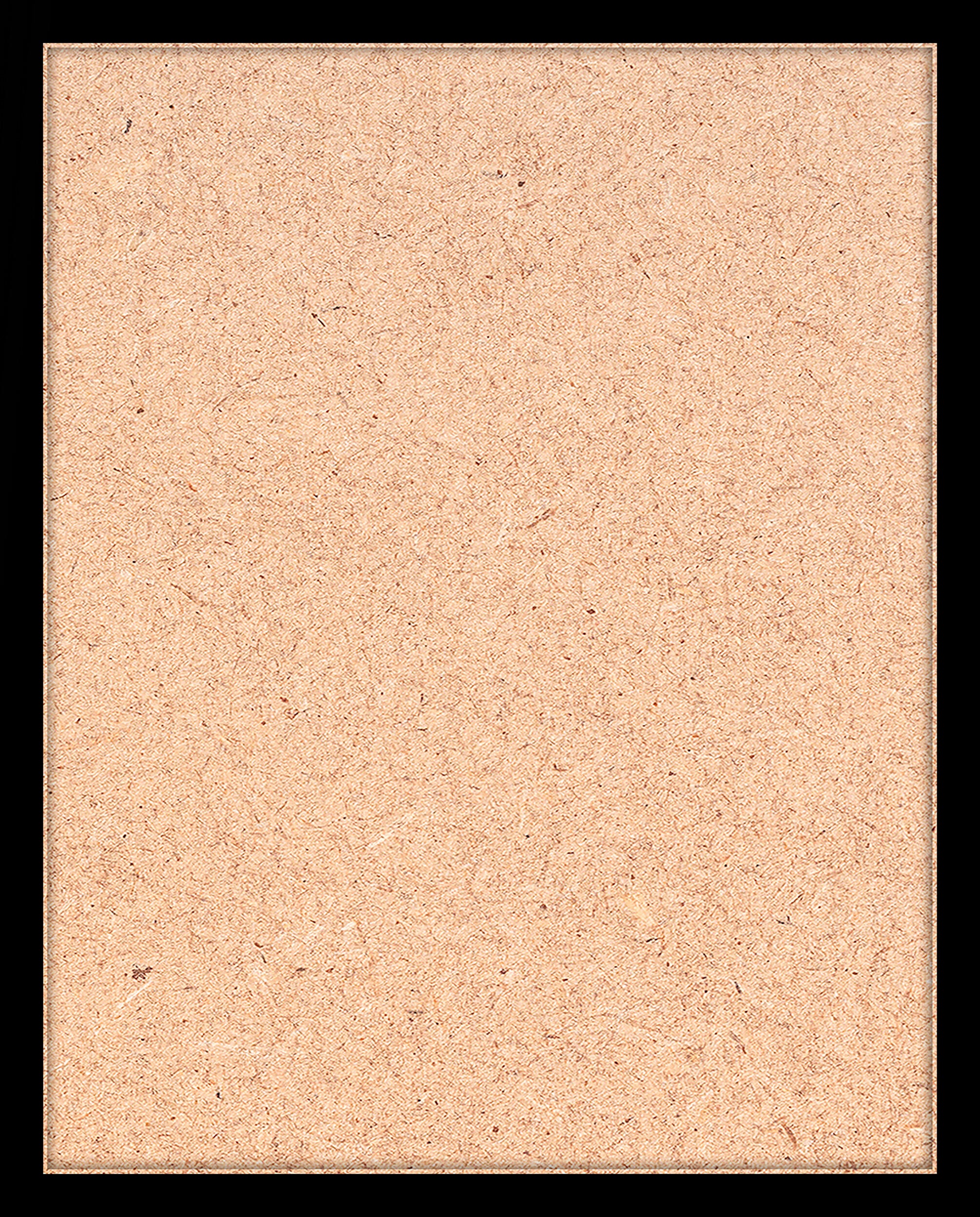 Cuadro pintura impresa enmarcada Abstracto rectangular de 41 x 51 cm. MDF Olas marrón y gris. Marco color negro - 5