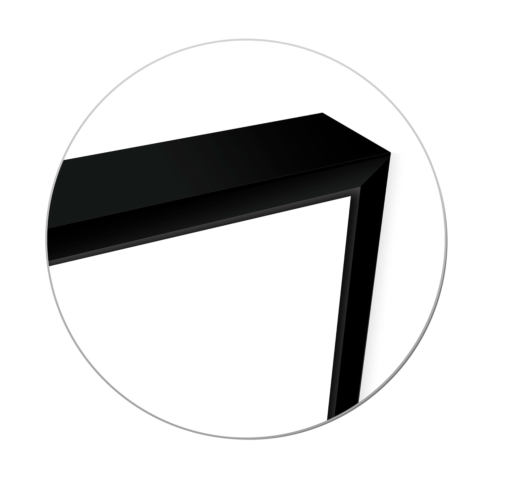 Cuadro con marco Silueta Flor Negra 41 cm x 51 cm - 5