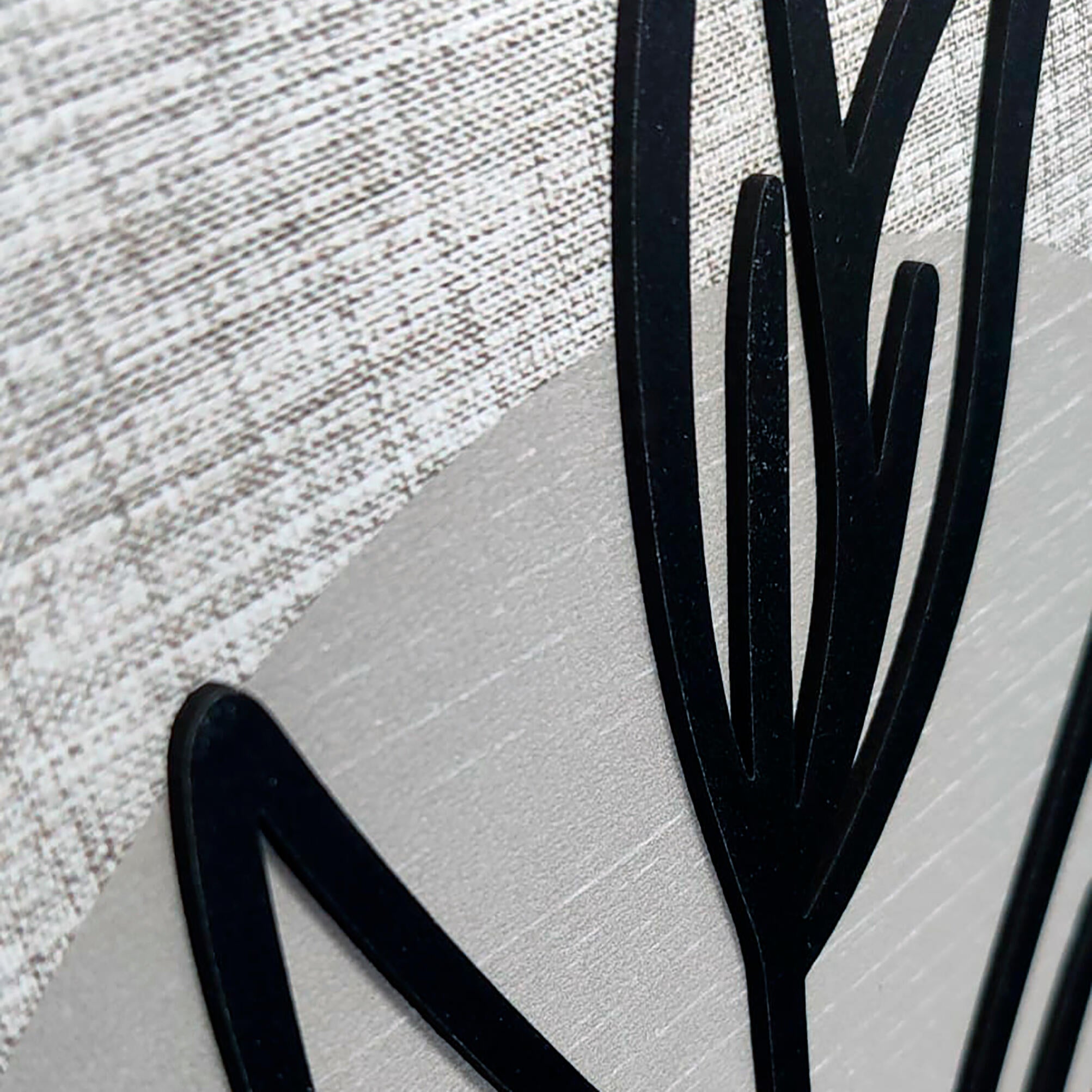 Cuadro con marco Ramas Hojas Flor 41 cm x 51 cm - 2