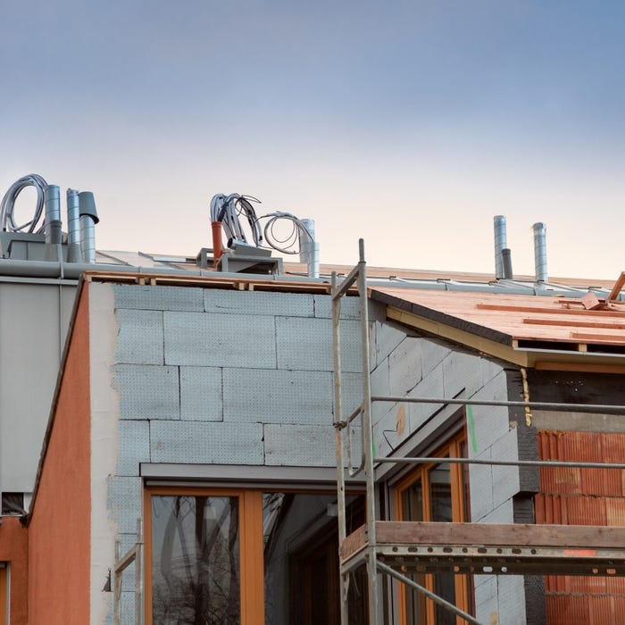 Izolacja domu z polistyrenu ekstrudowanego XPS 