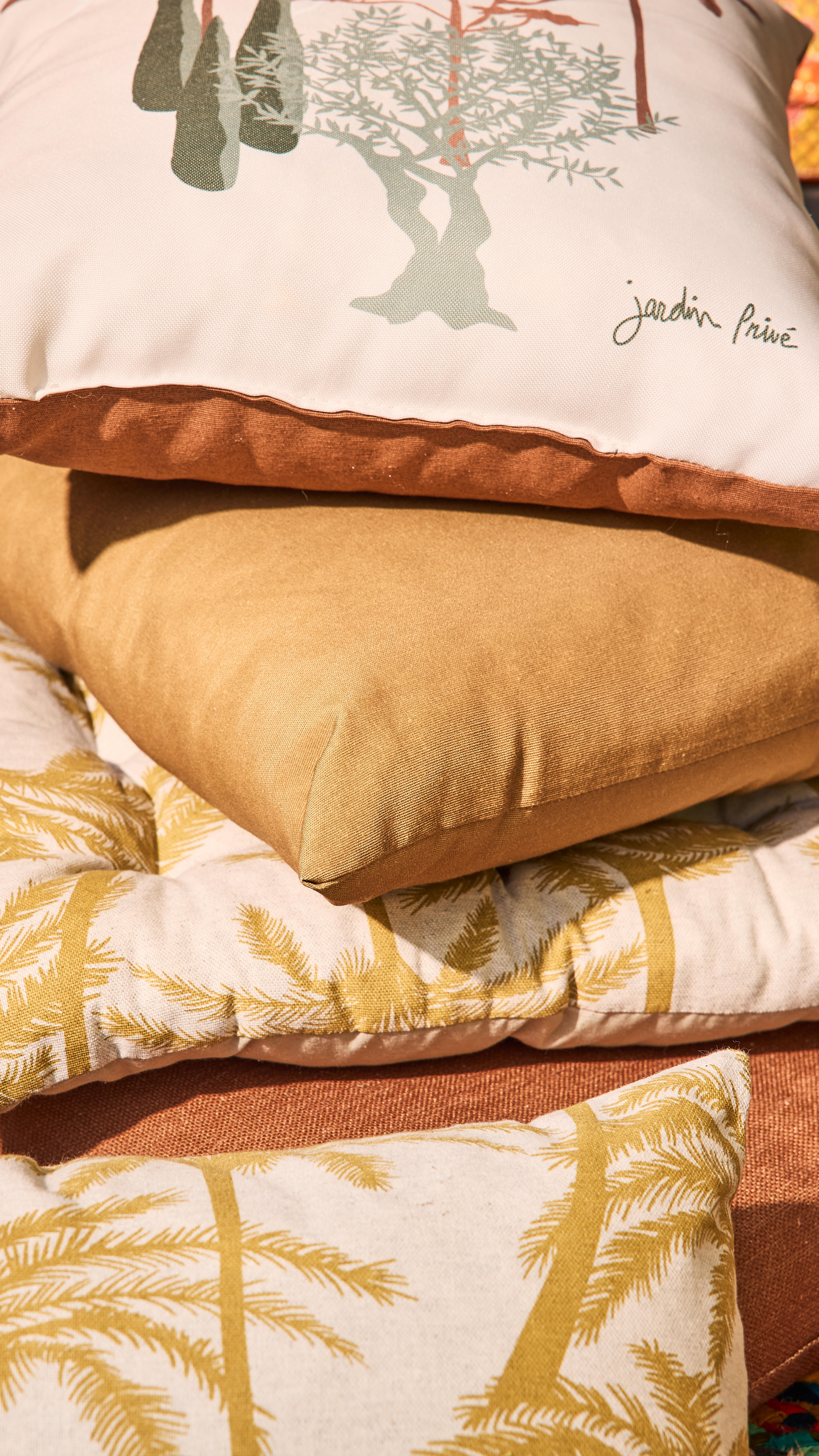 Coussin, terracotta l.60 x L.60 cm - 10
