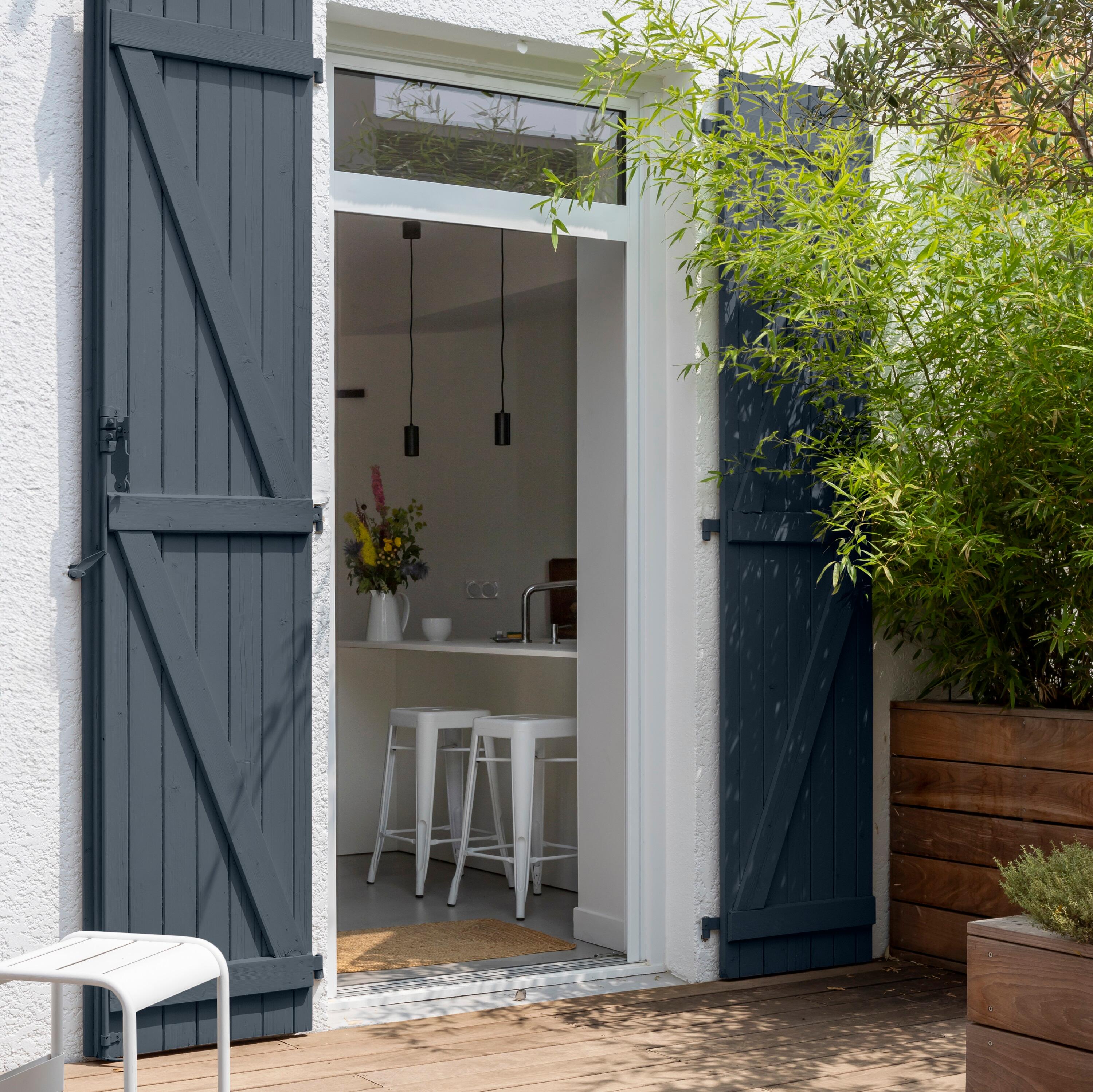 Peinture extérieure bois Couleurs d'ici ® V33 anthracite RAL 7016 velours 125ml - 4