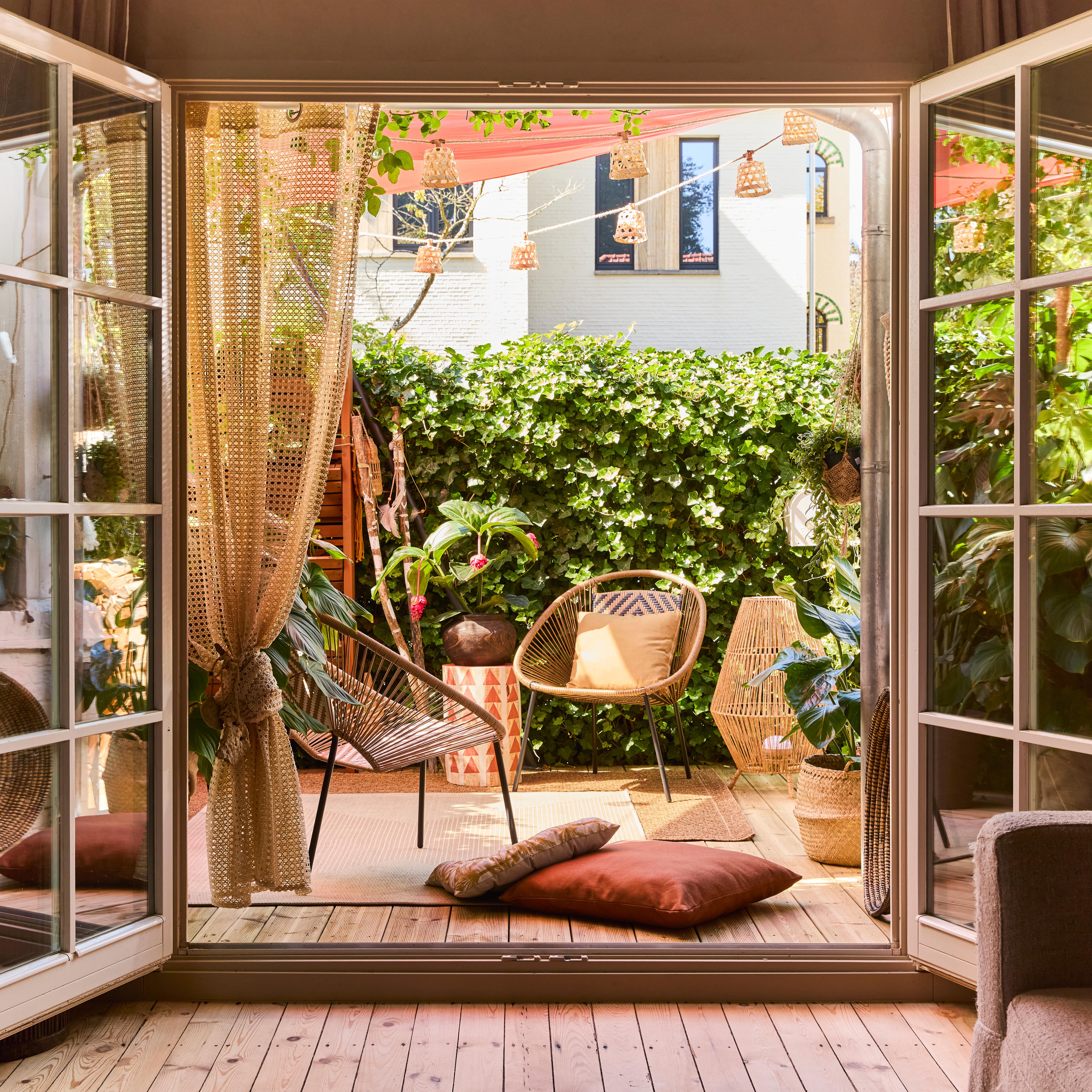 Grinalda solar exterior Riberia 400lm IP44 10 luzes Inspire - 17