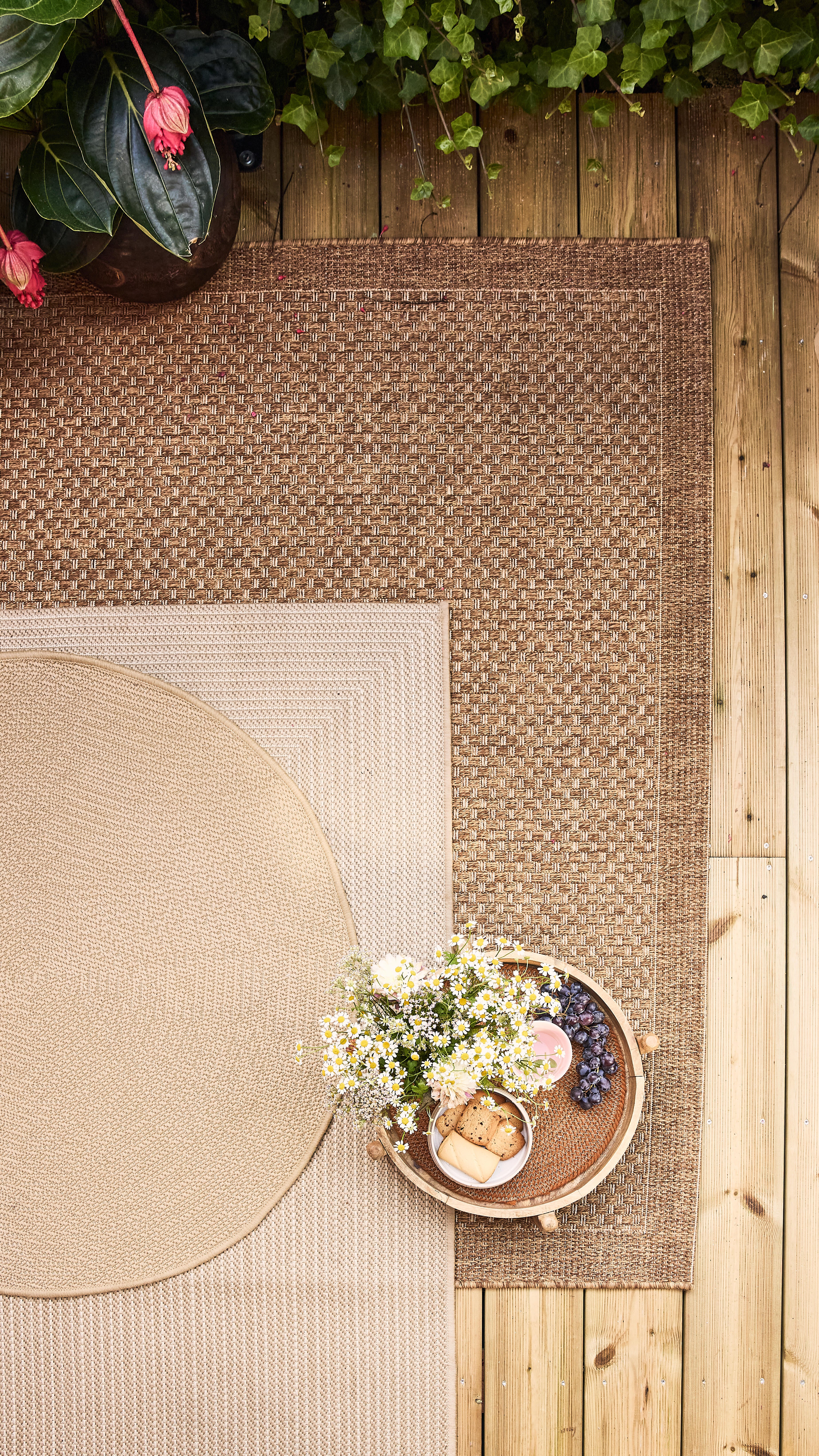 Tapete exterior INSPIRE EMMA 160X230CM NATURAL - 15