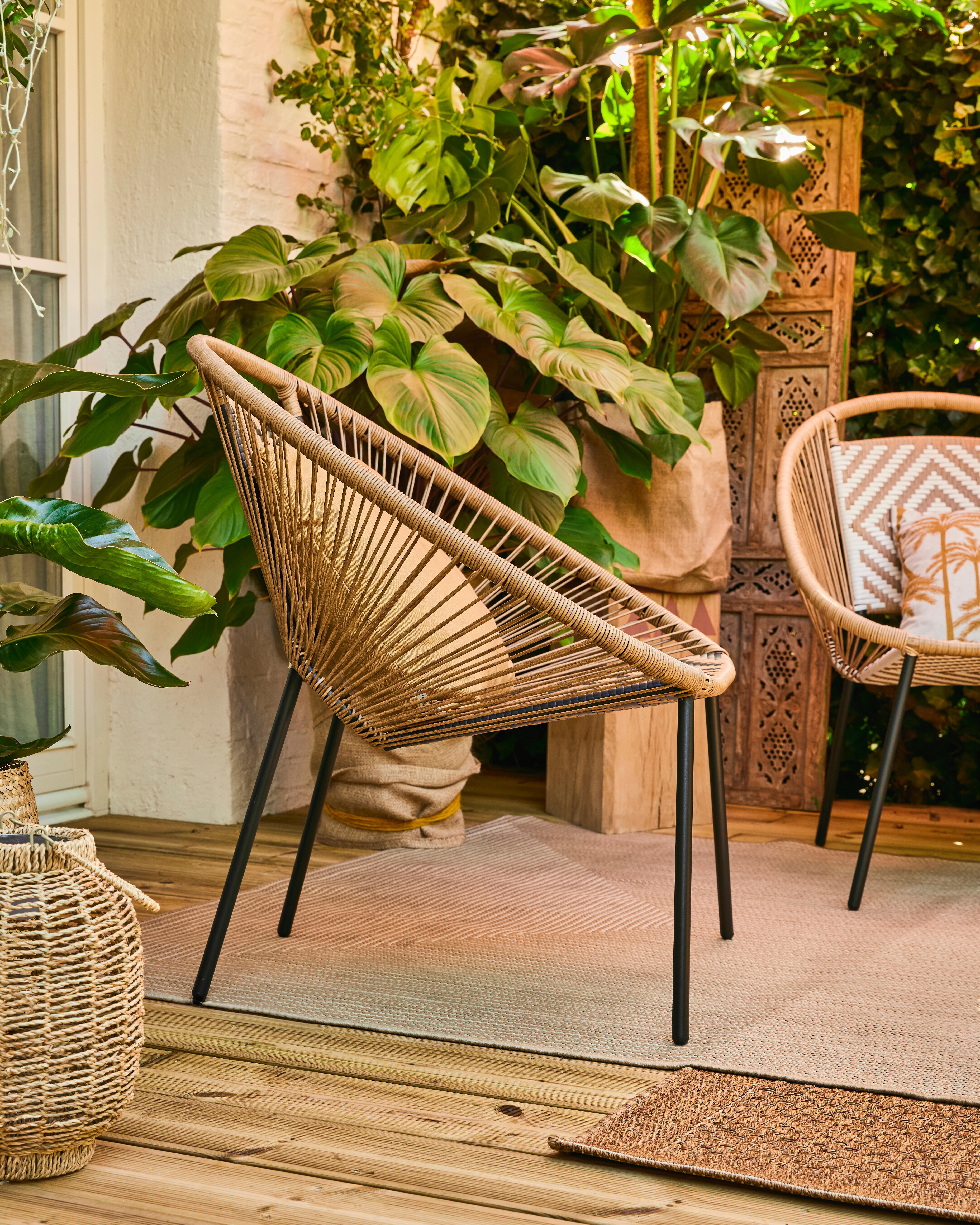 Tapete exterior INSPIRE EMMA 160X230CM NATURAL - 14