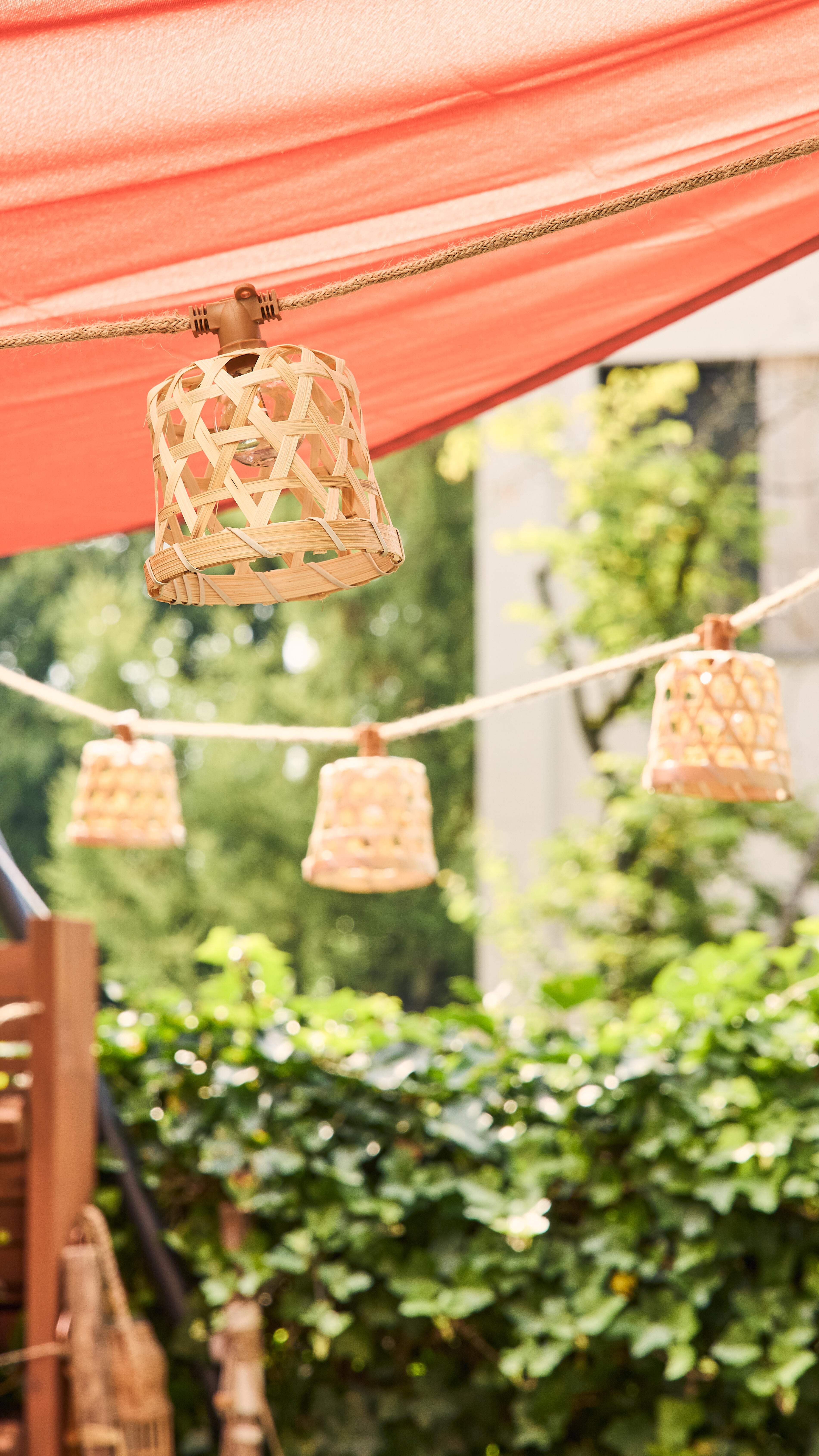 Grinalda solar exterior Riberia 400lm IP44 10 luzes Inspire - 16