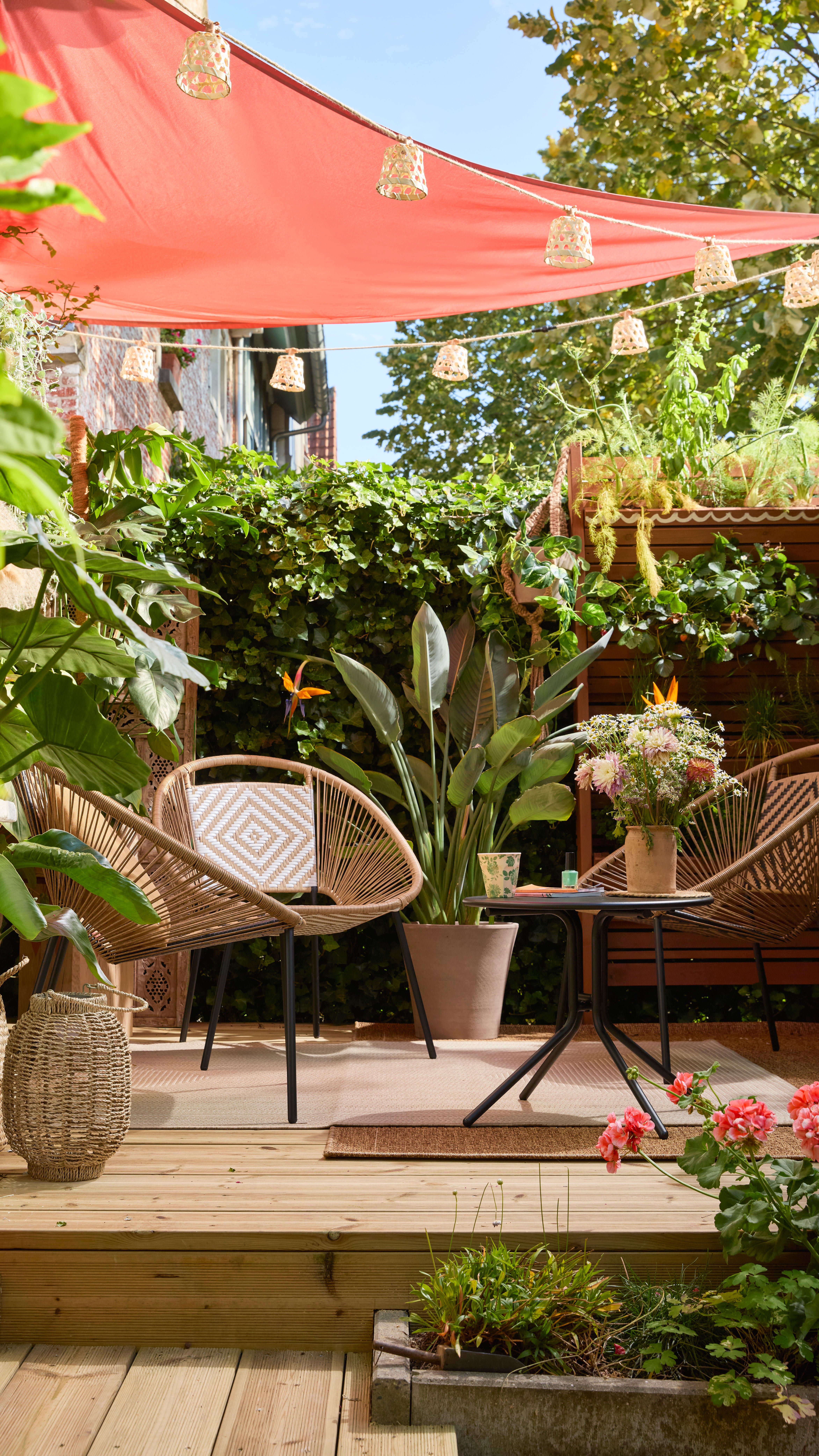 Grinalda solar exterior Riberia 400lm IP44 10 luzes Inspire - 15