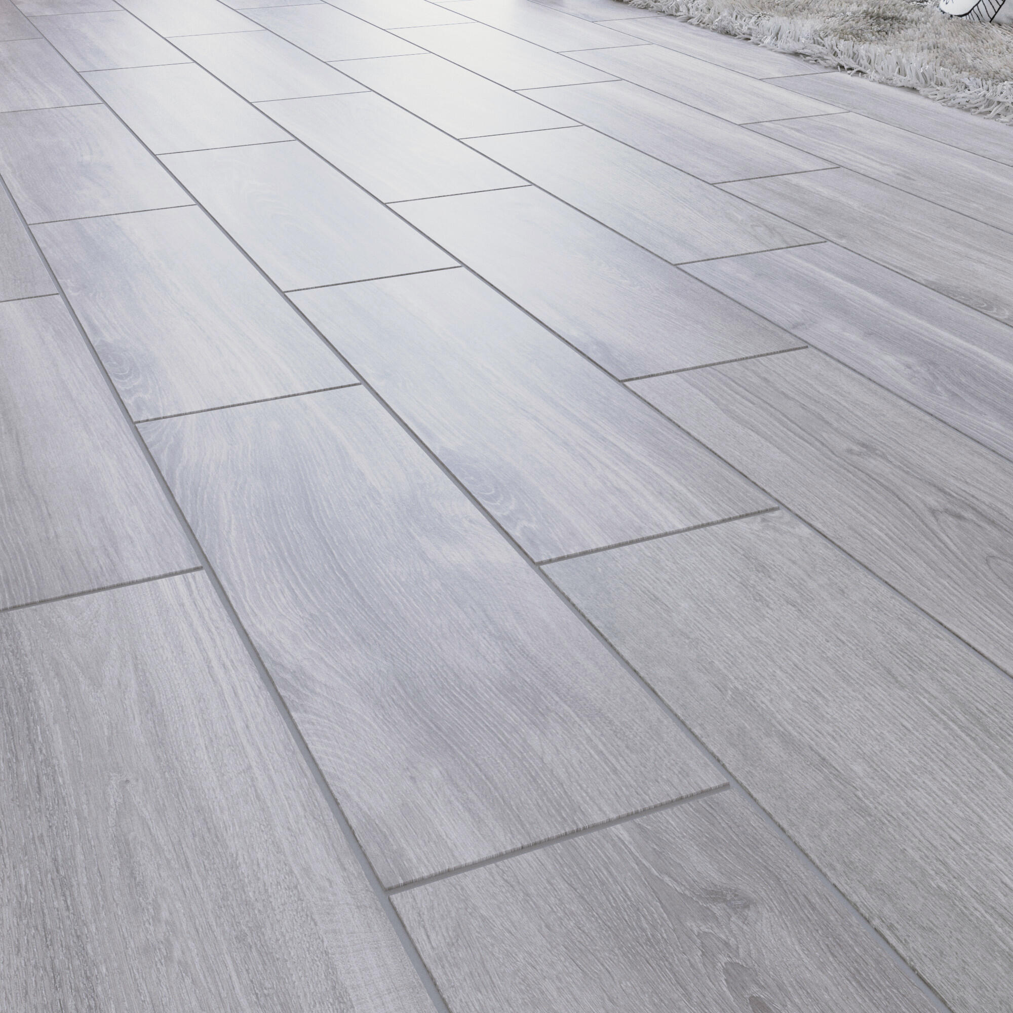 Pavimento cerâmico Verna Gris mate 20.5x61.5 cm ARTENS - 6