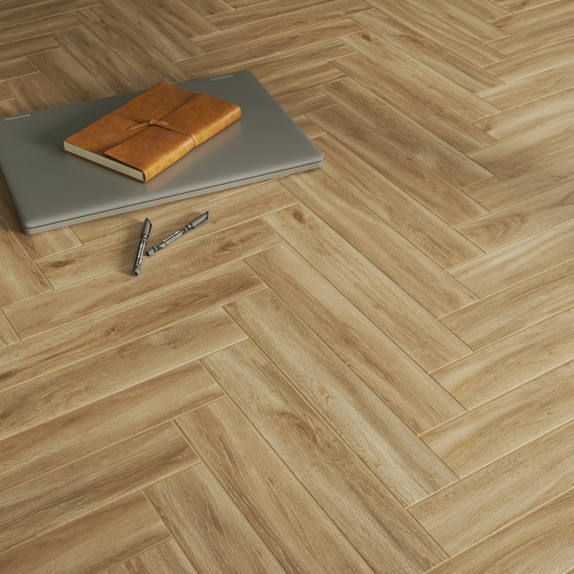 Suelo/azulejo porcelánico oslo efecto madera natural 8x44.2 cm c1 artens