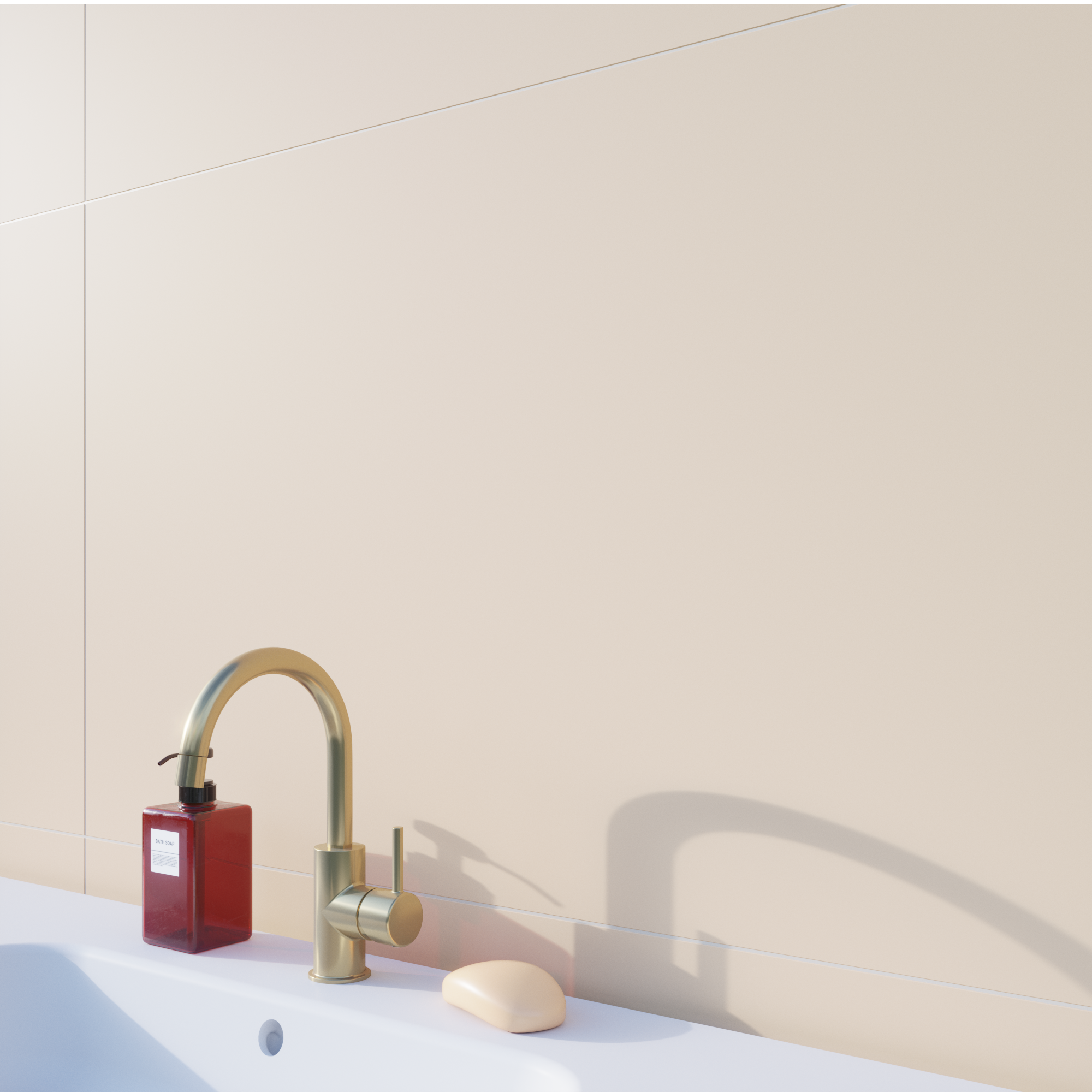 Azulejo cerámico arctic efecto cemento beige mate 60x120 cm c1 artens