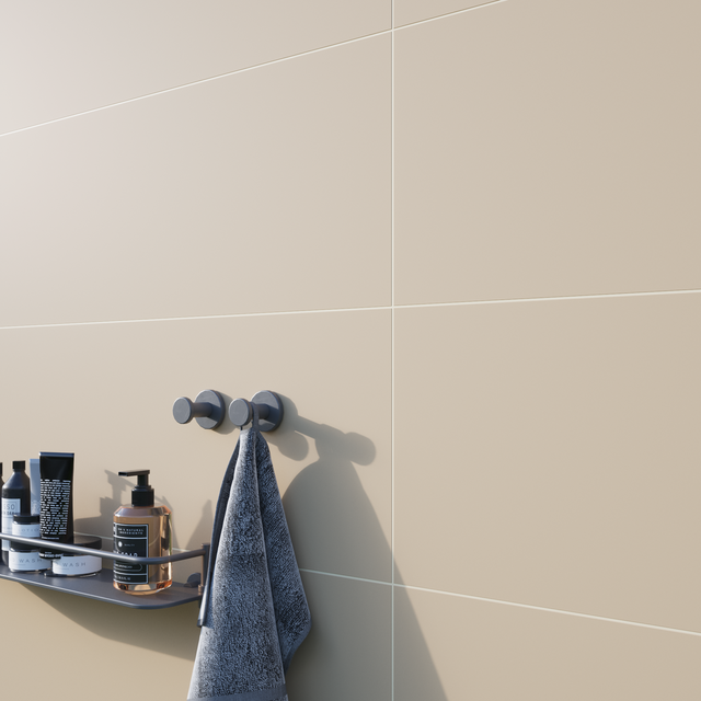 Carrelage mur intérieur effet beige mat Arctic  l.30 x L.90 cm ARTENS