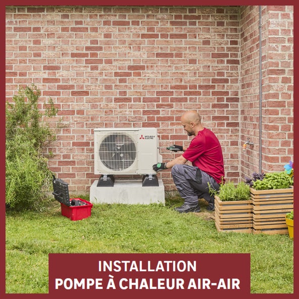 Installation pompe a chaleur air air 