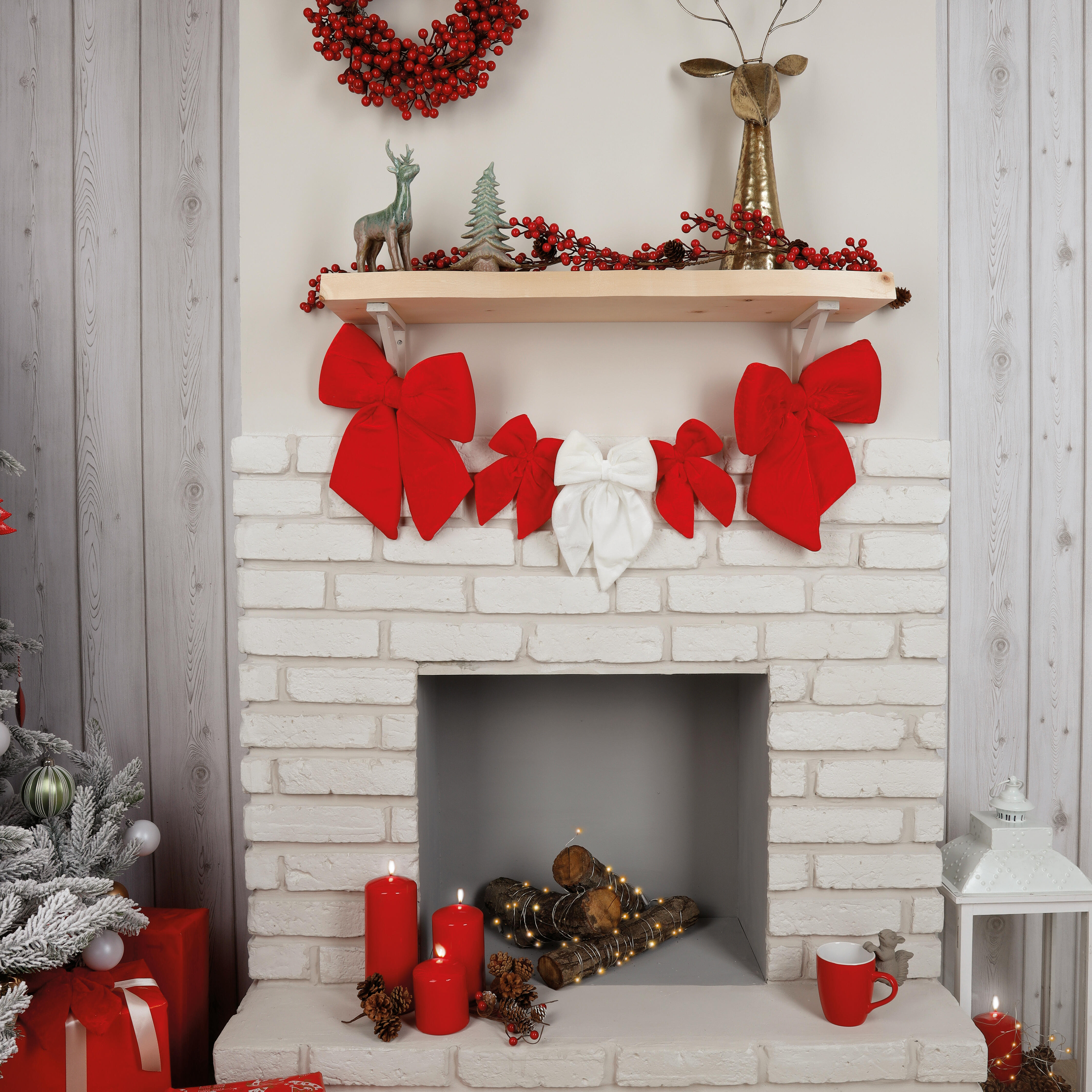 Filo di luci di natale 40 lampadine LED bianco caldo Micro led 2 m - 4