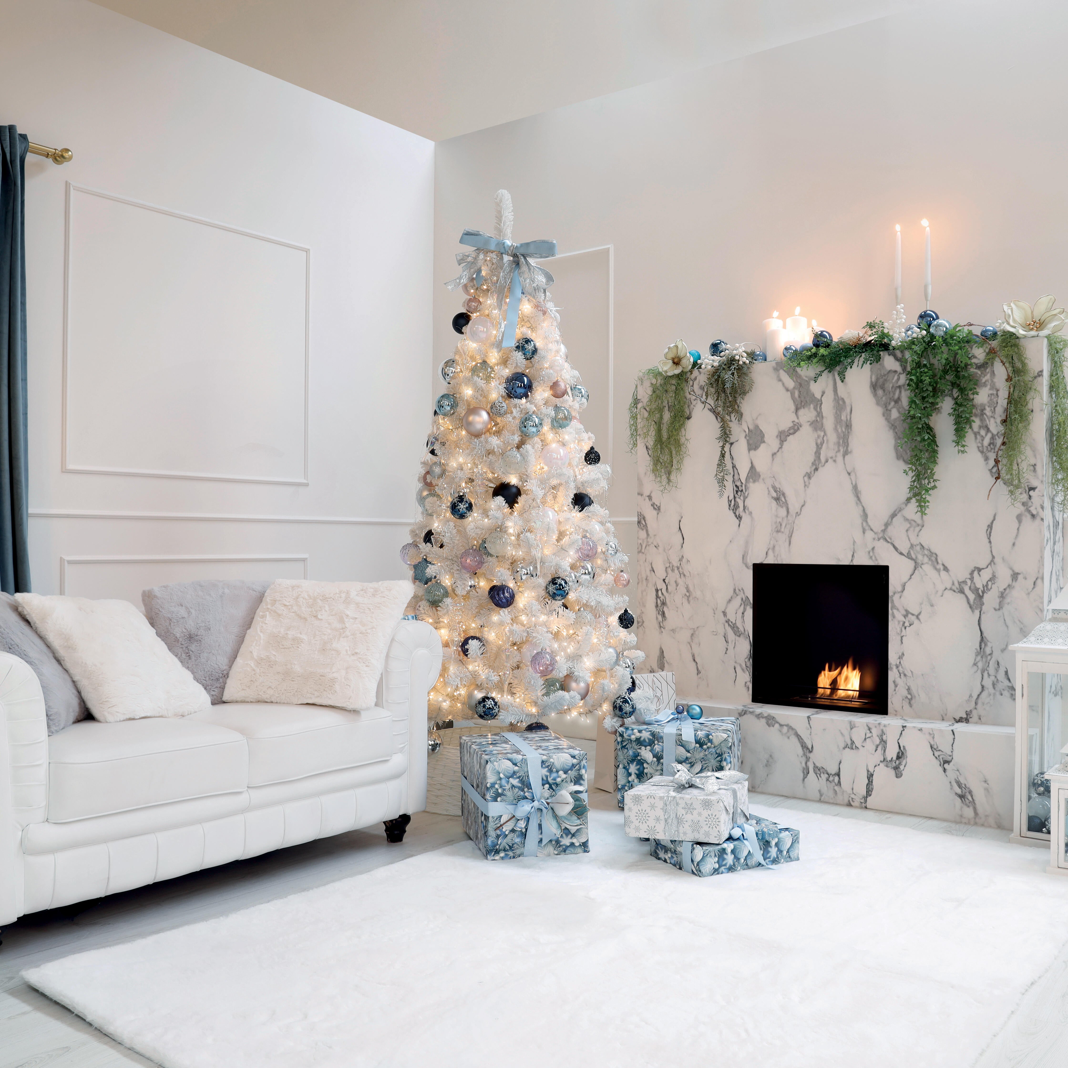 Tappeto Carezza in polipropilene, L 230 x L 160 cm, bianco - 2