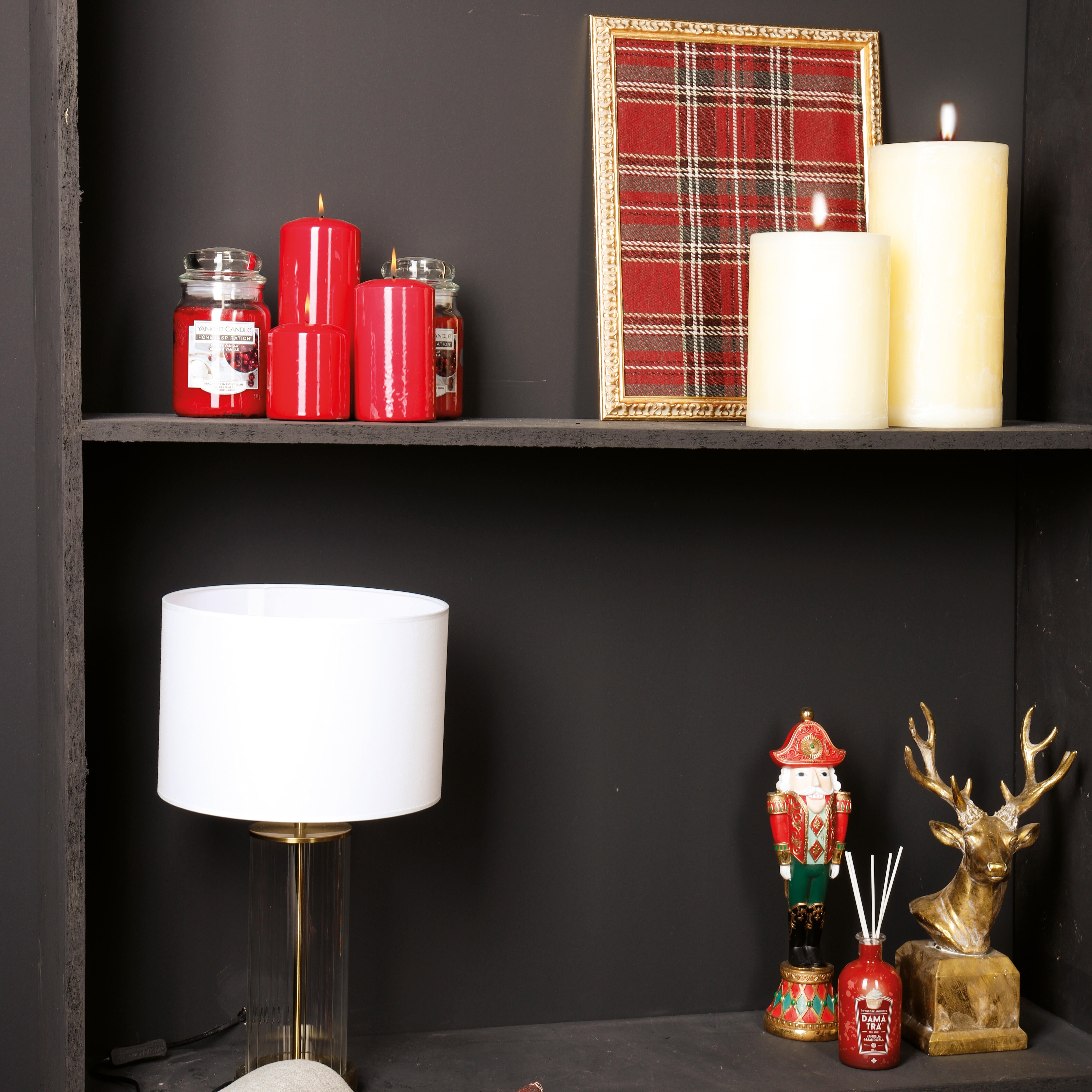 Candela  essenza non profumato H 25 cm - 2