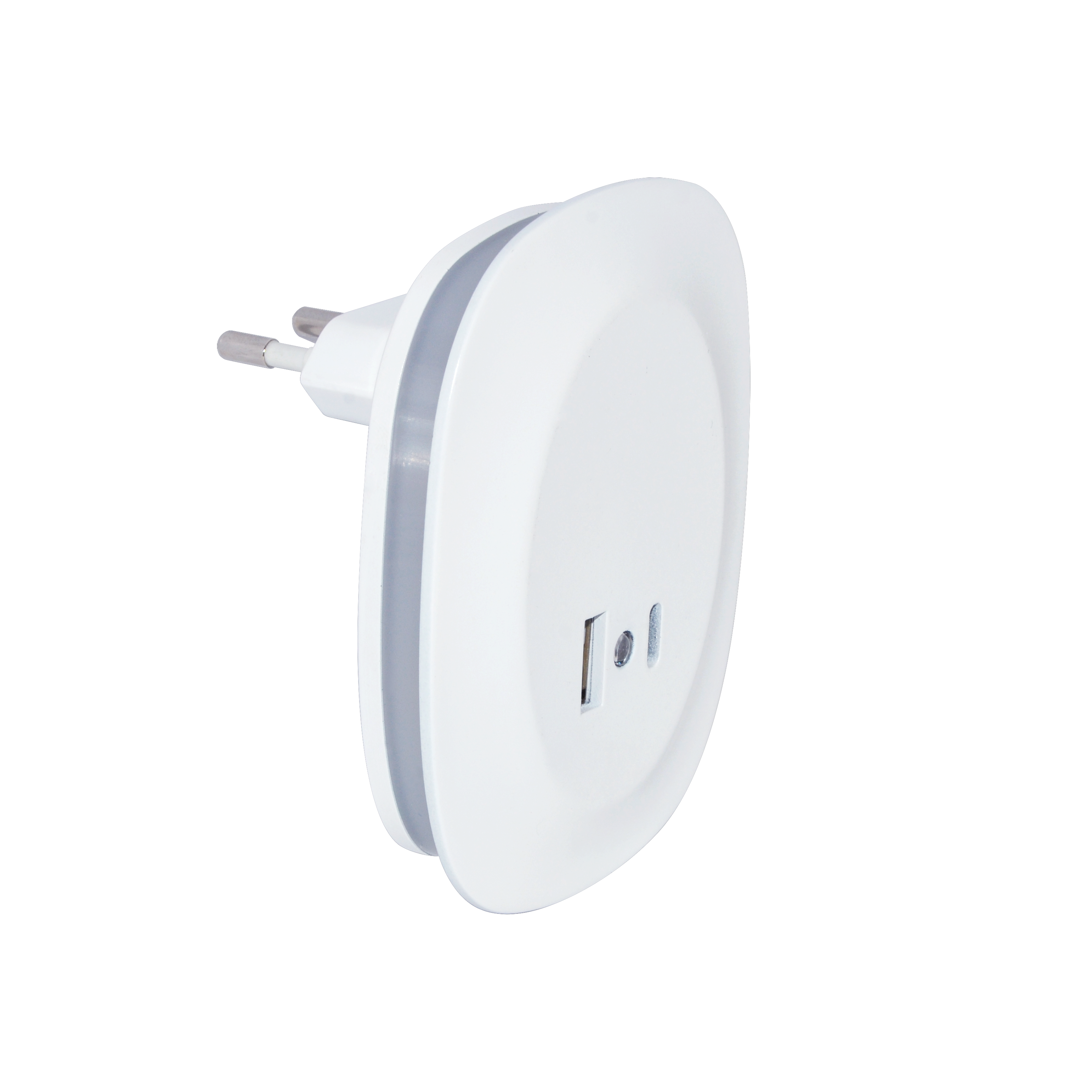 Veilleuse Dujo blanc, H.9.6 cm - 4