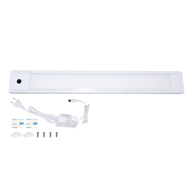 Listwa podszafkowa Dufla biała z czujnikiem ruchu 30 cm LED Inspire